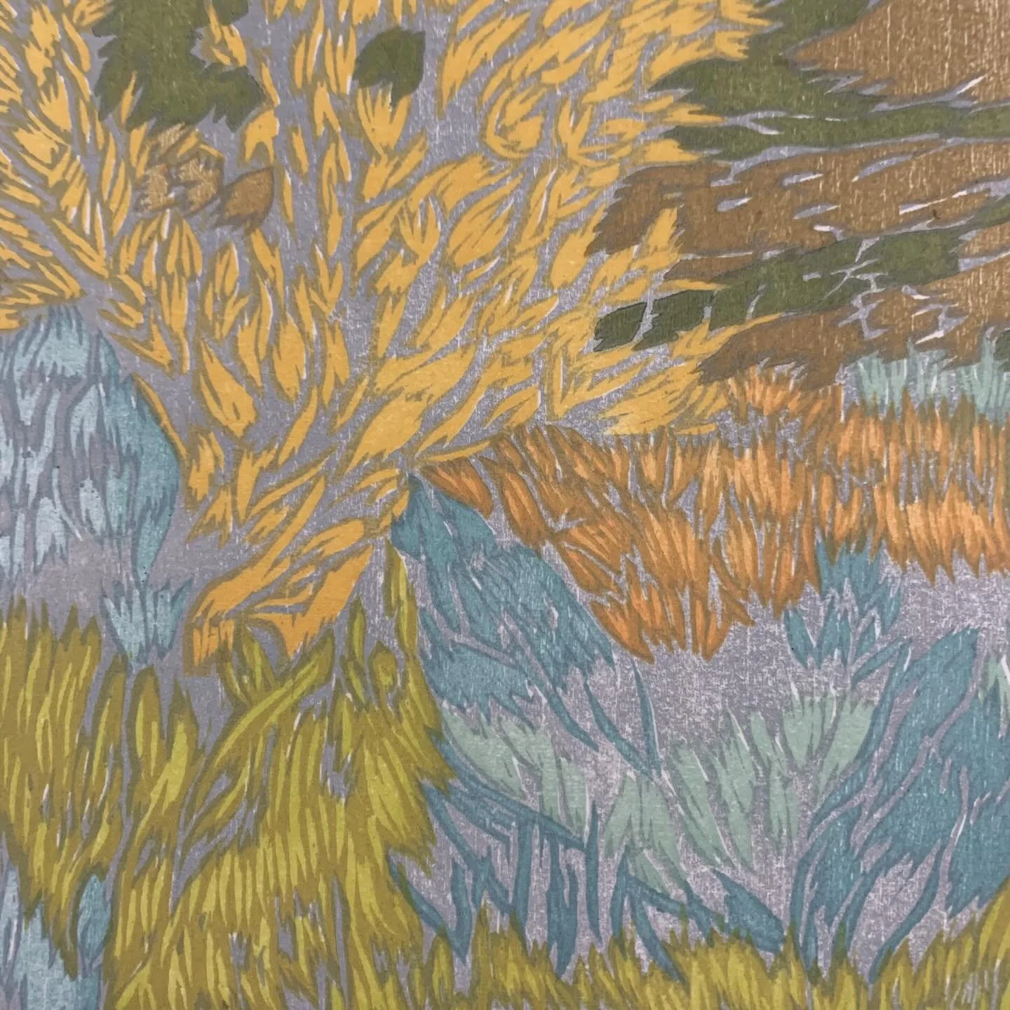 Each color has the potential to be split into further colors. Each texture, into finer details. The landscape is infinite; the respective interpretation, always a matter of approximation and the degree to which it is taken.