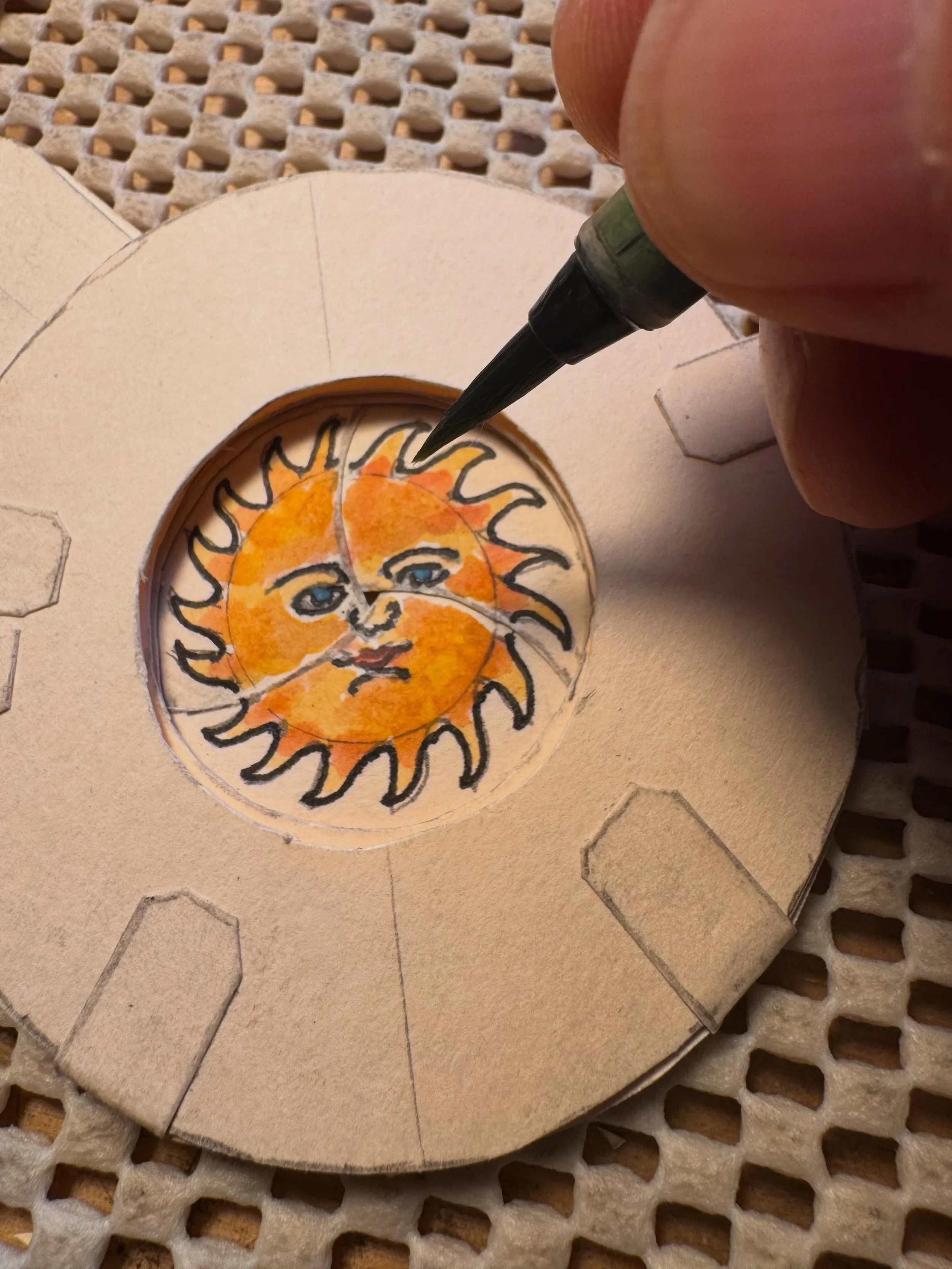Sometimes people will ask if I work in other mediums. Usually it&rsquo;s just deep woodcuts. However, if need be and I&rsquo;m doing R&amp;D for a really good hand made greeting card, I&rsquo;ll break out the watercolors.
