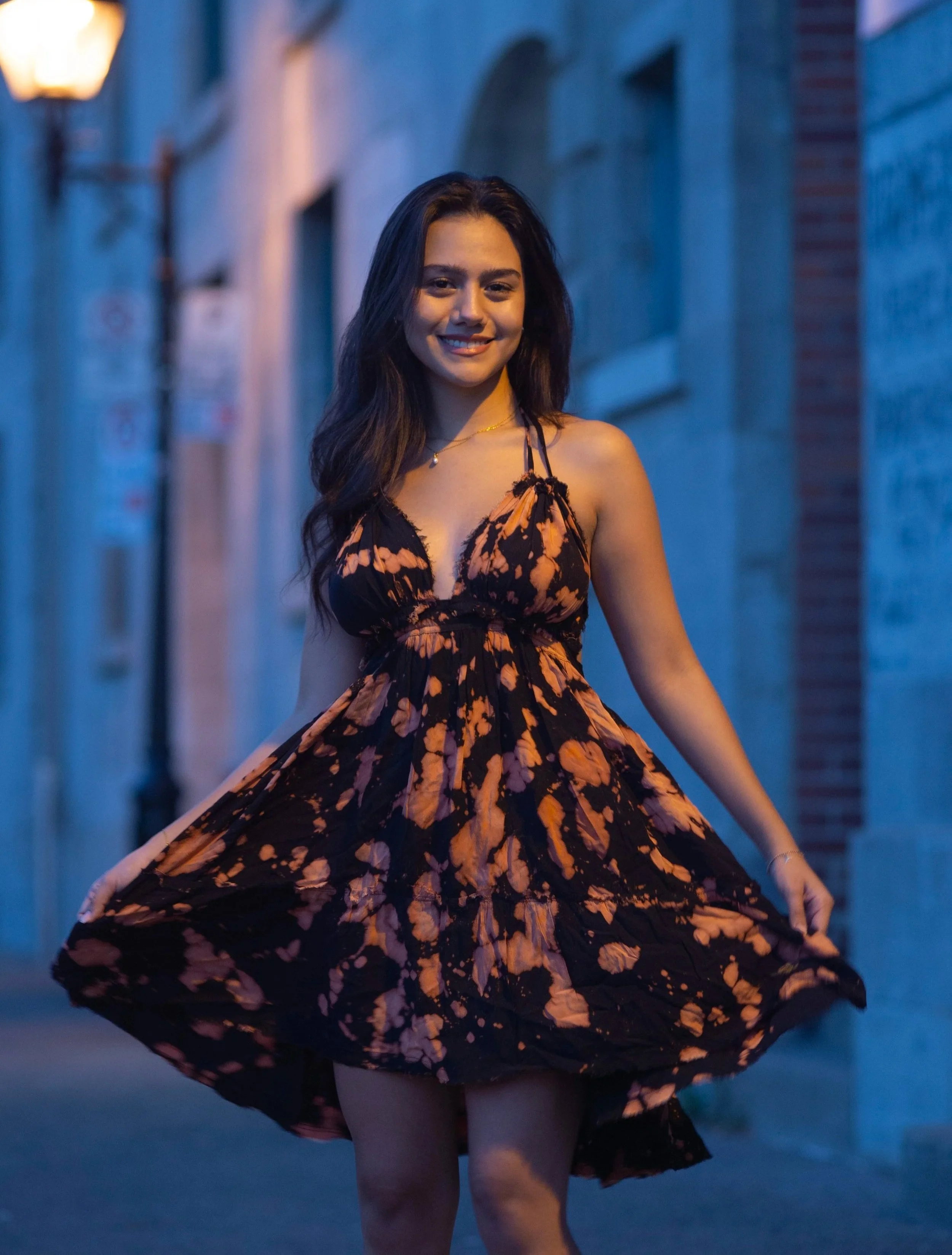 Holly Corto Tie Dye - Blanqueado