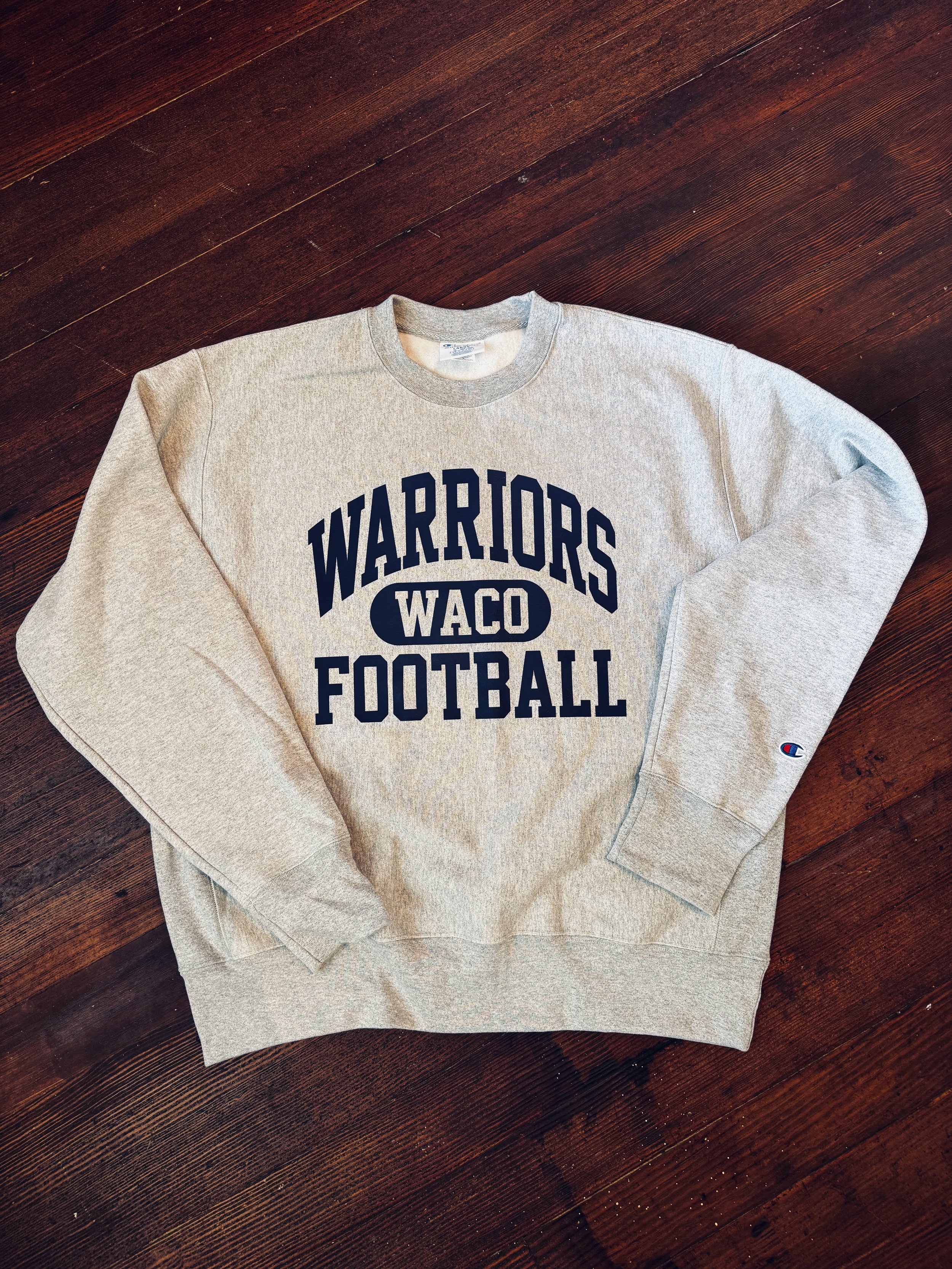 Throwback Champion WACO Sweatshirt (Dark Gray)