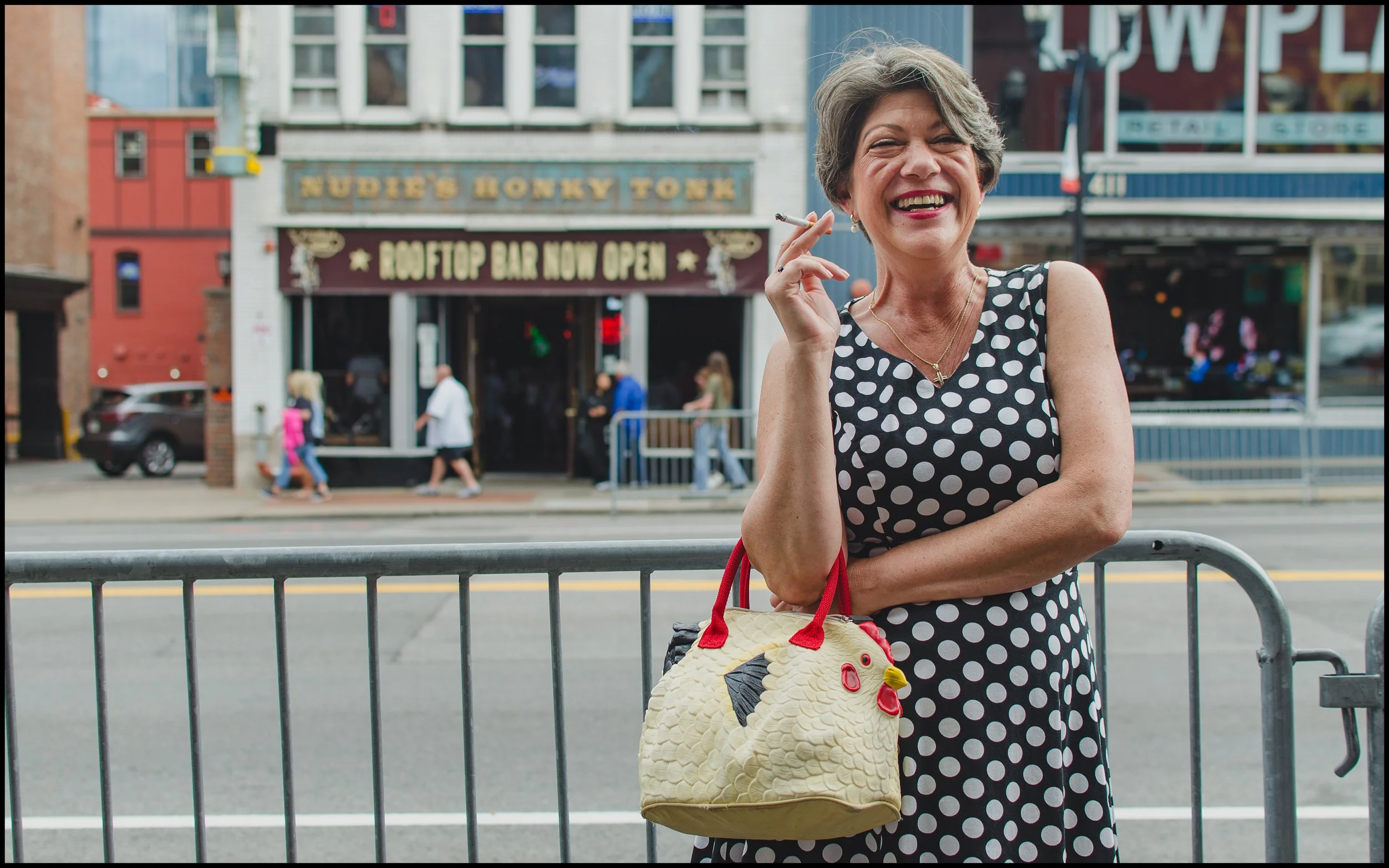Chicken Purse Lady.jpg