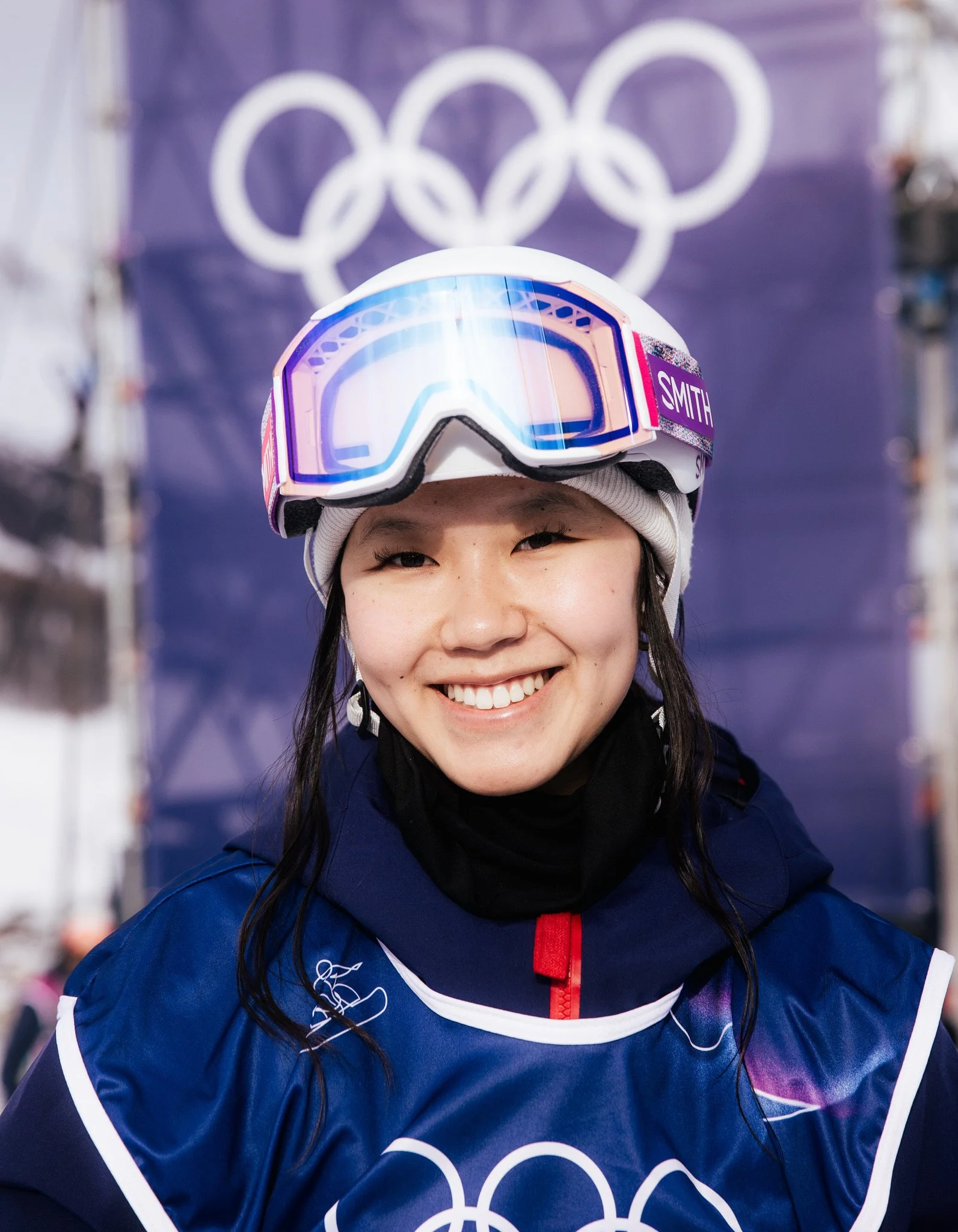 Olympic Snowboarder Bea Kim portrait