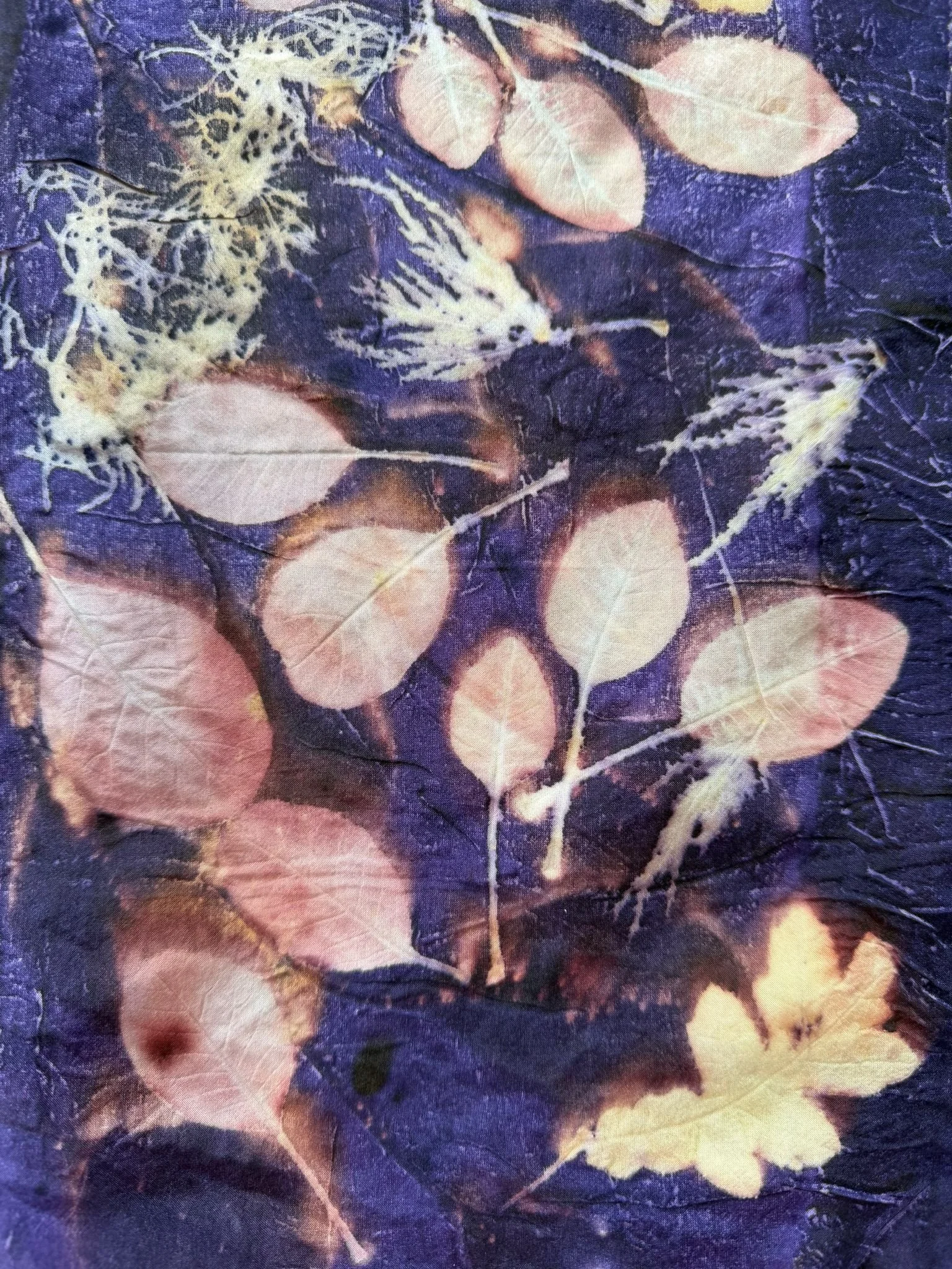 LONDON: Ecoprinting using seasonal leaves Sun 20th Sept 2pm