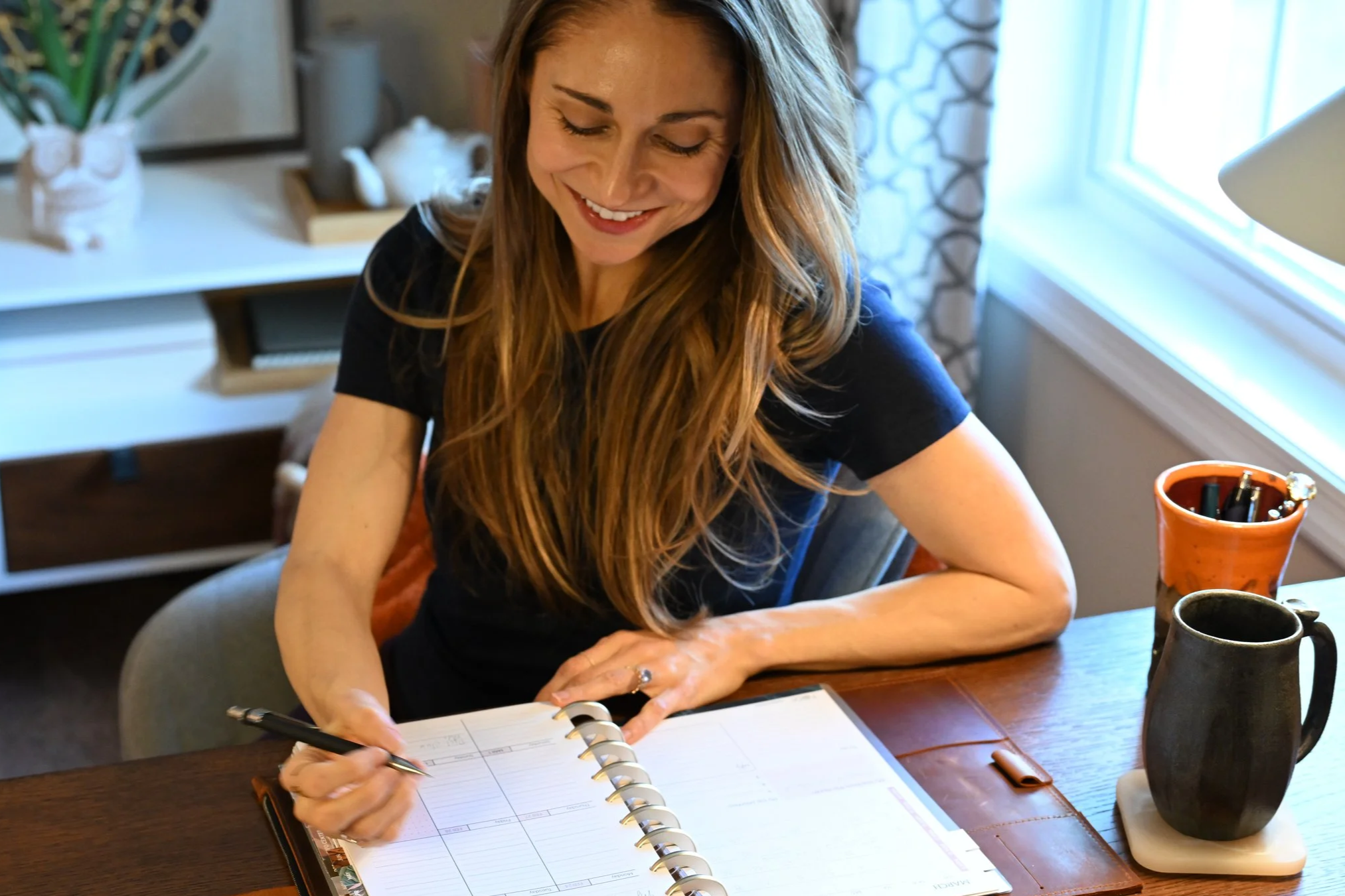 Marybeth with the Holos Journal