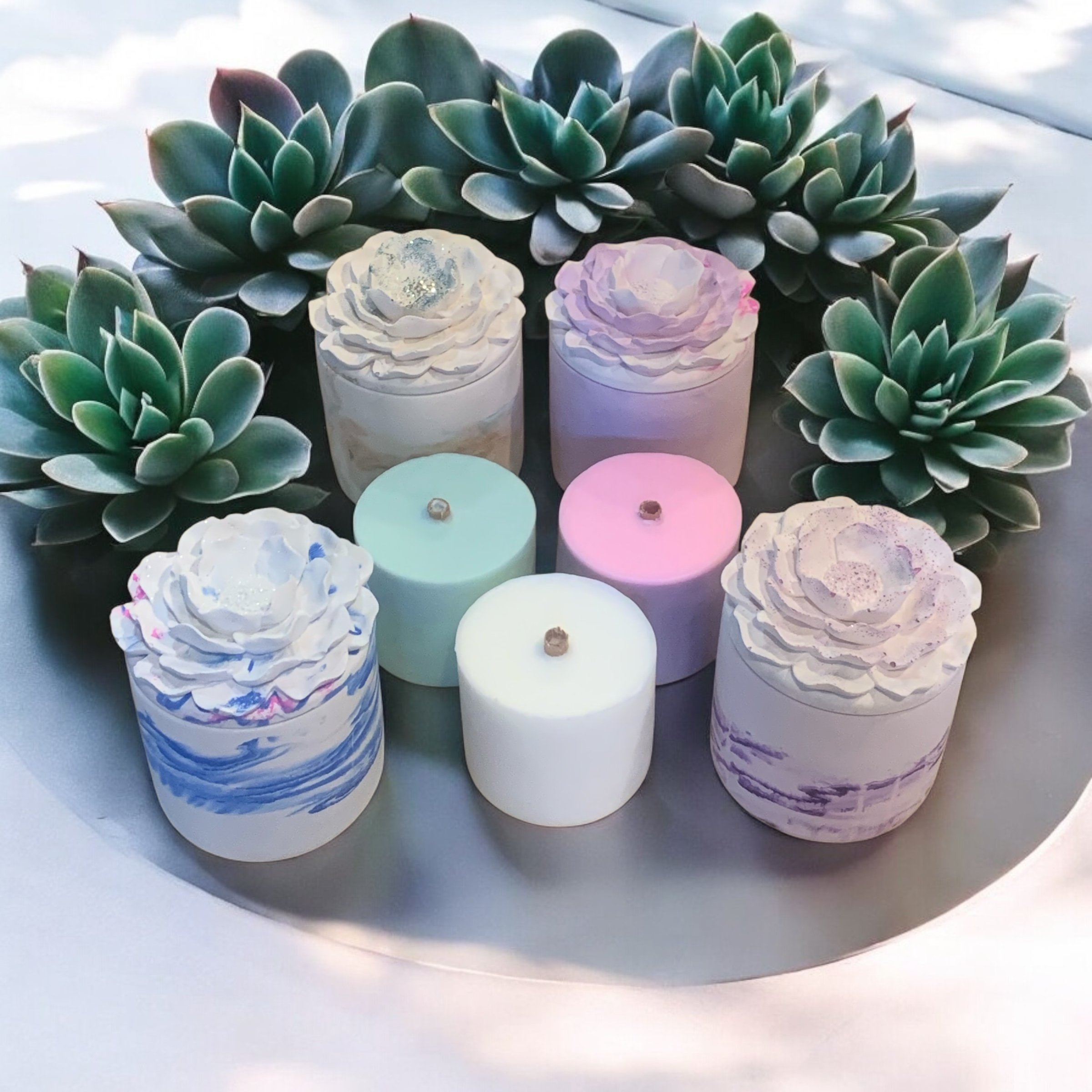 Flower Lid 10 ounce Bundle - Gift for Mom!