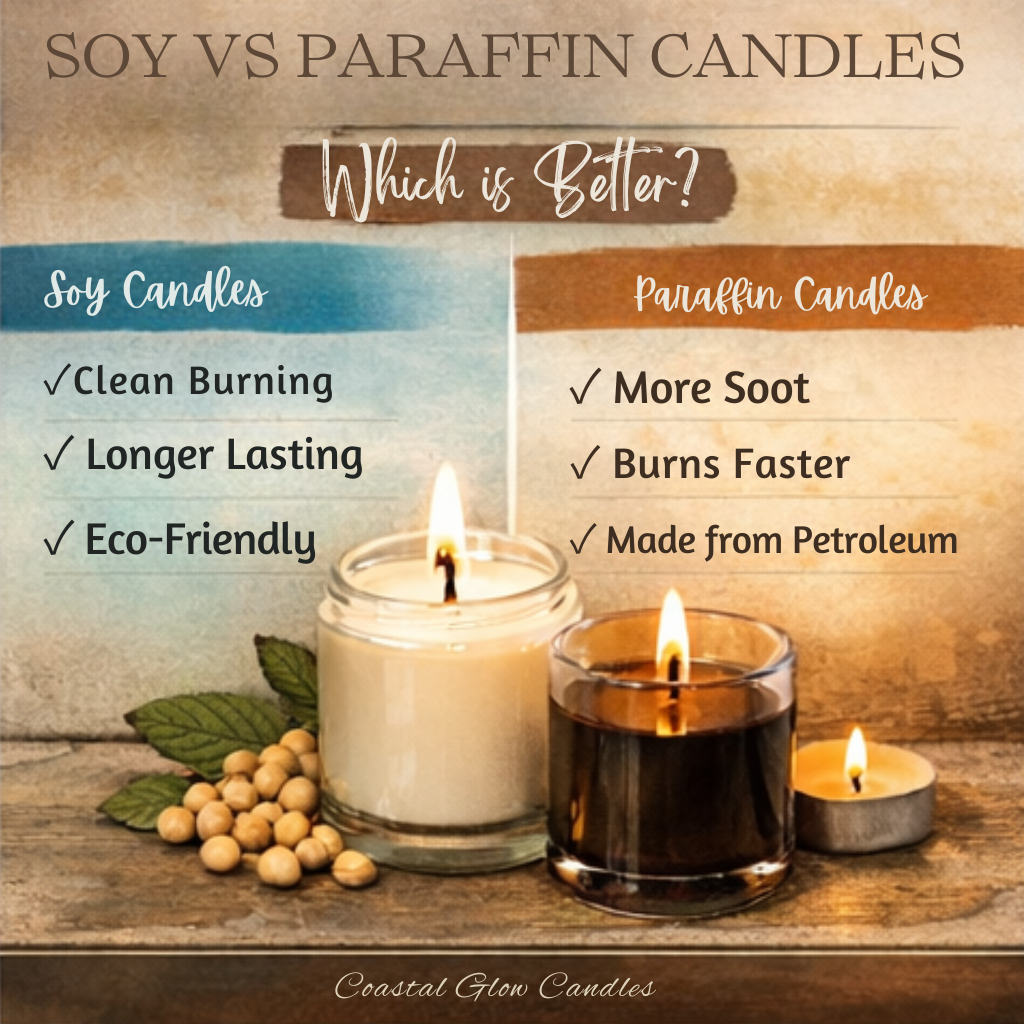 Soy vs Paraffin Candles