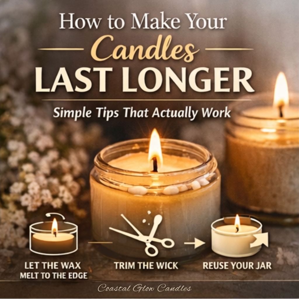 How To make Your Candles last longer and burn better