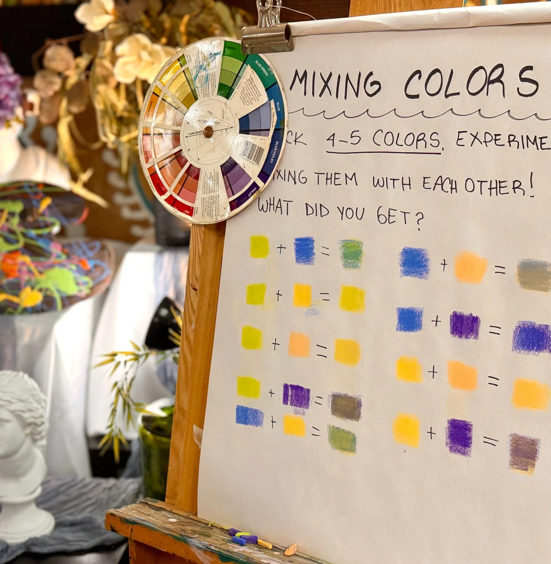 Hues and Views: The Importance of Color Mixing and Theory