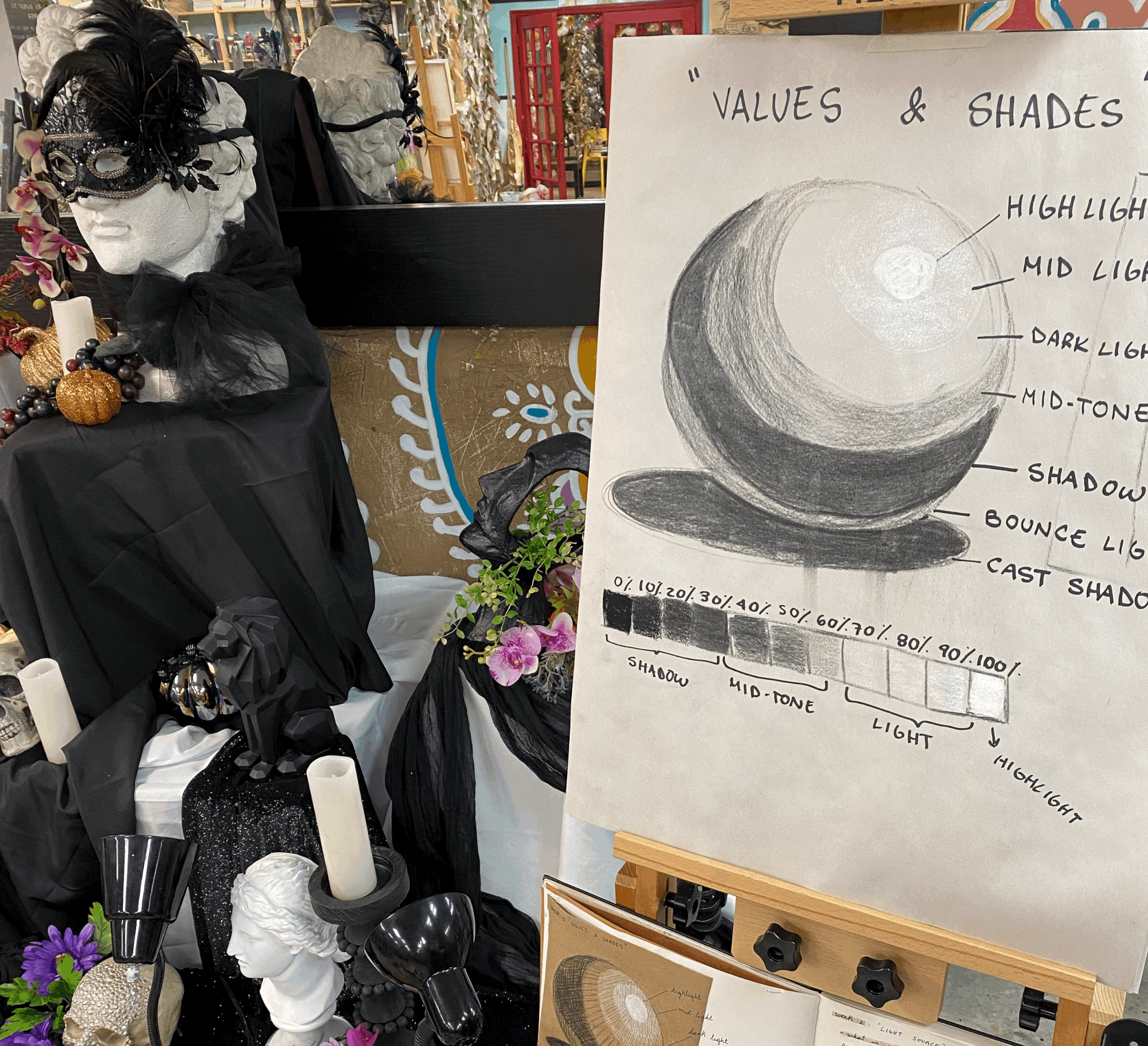 Color Me Curious: An Exploration of Values and Colors