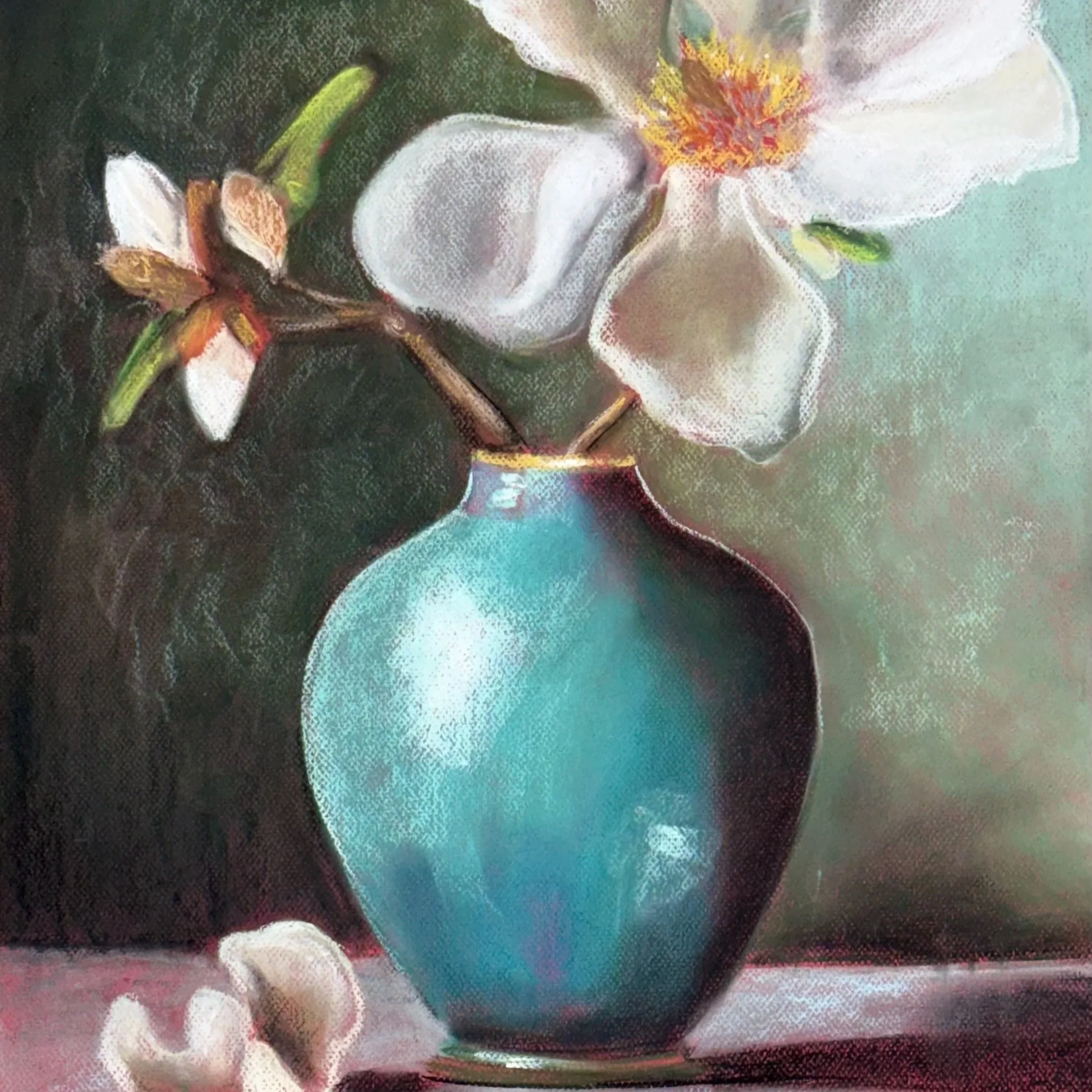 Geometric drawing of an outline square with sections divided by vertical, horizontal, and circle lines.