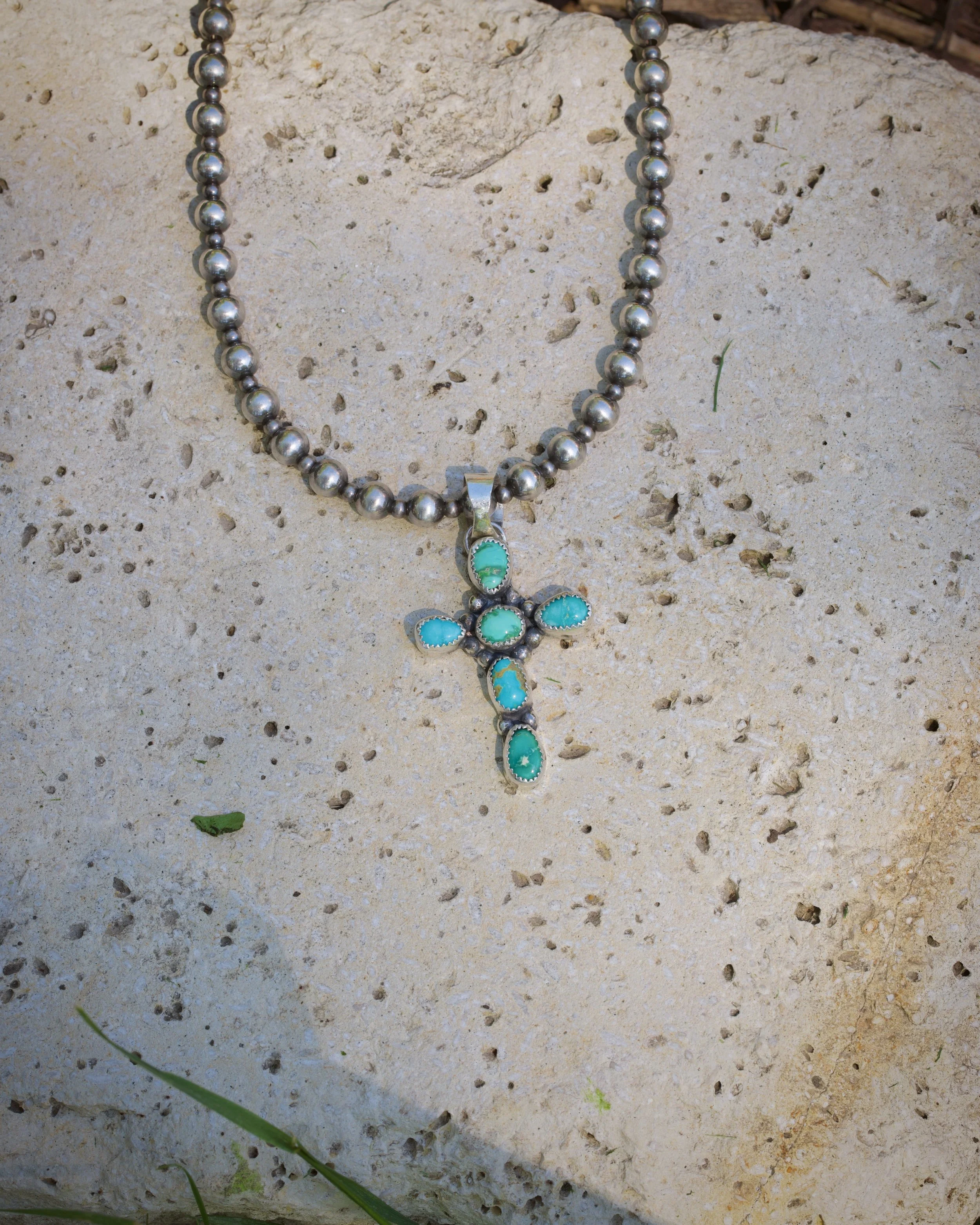 Englebert- Sonoran Gold Cross Pendant