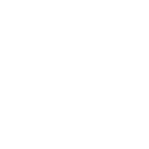 Overlapping white squares on a black background creating a layered geometric pattern.