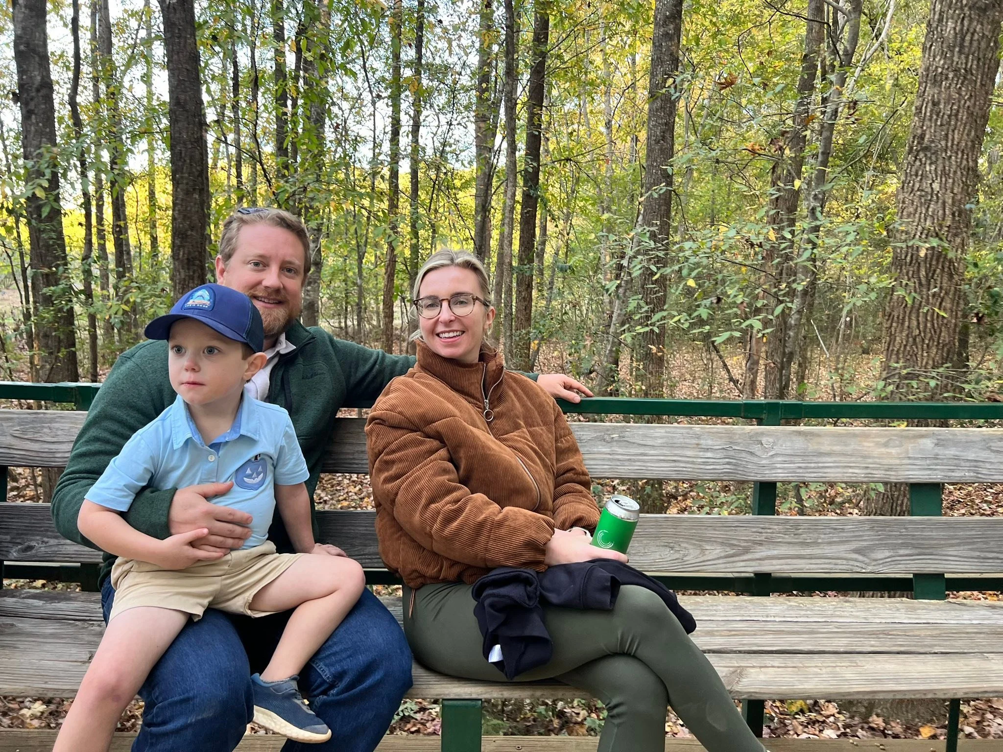 Harvest fun in Charlotte with Mary Catherine Foster, Jay and James.