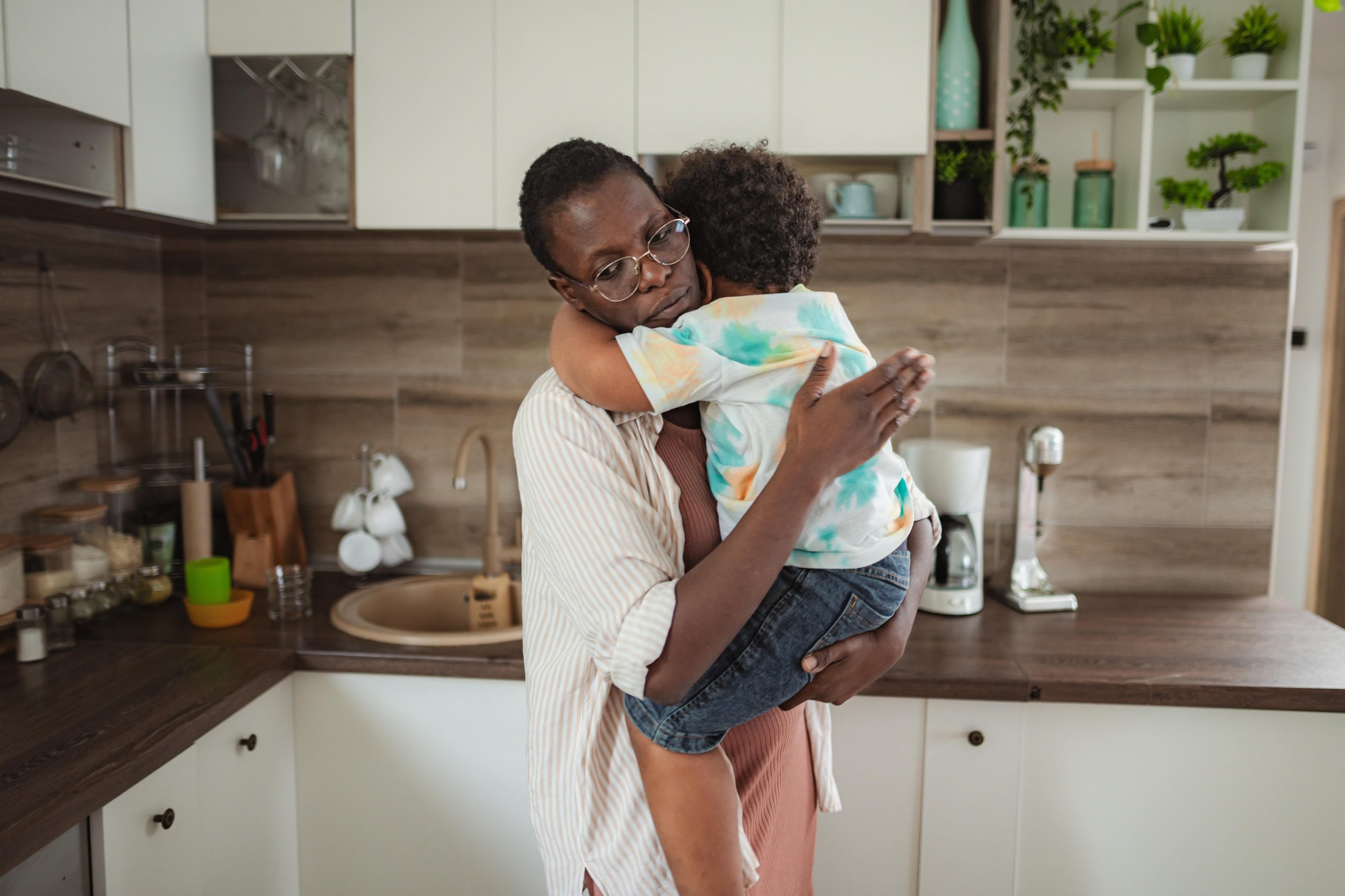 A Mother Comforts
