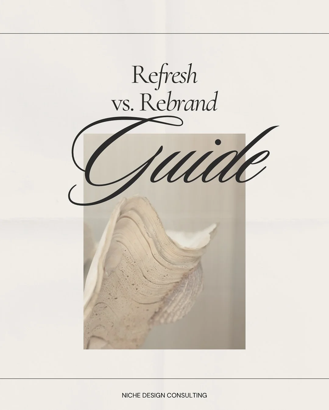 Refresh vs Rebrand: Which one do you need? Swipe to discover the difference ➡️

My books are open for September and beyond! If you&rsquo;re ready to elevate your brand fill out the inquiry form through the link in my bio 🫶🏼

#rebrand #brandrefresh 