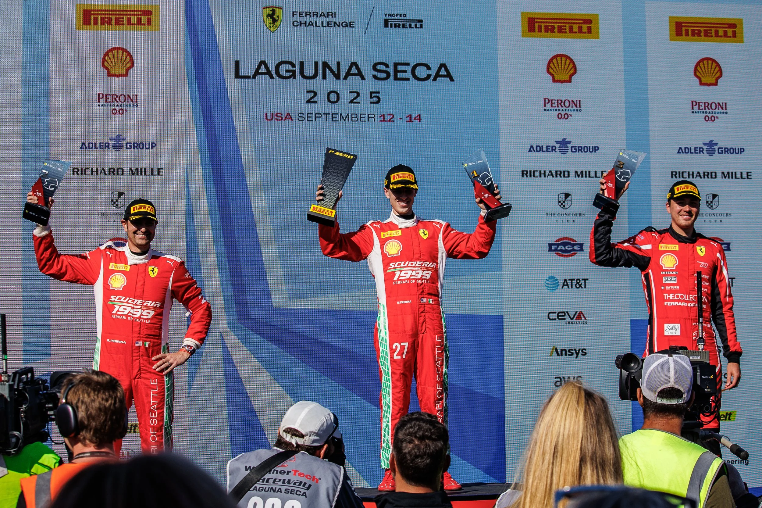 2025 Ferrari Challenges Laguna Seca