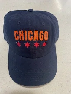 Chicago Anton Orange and 4 Stars Navy Cap