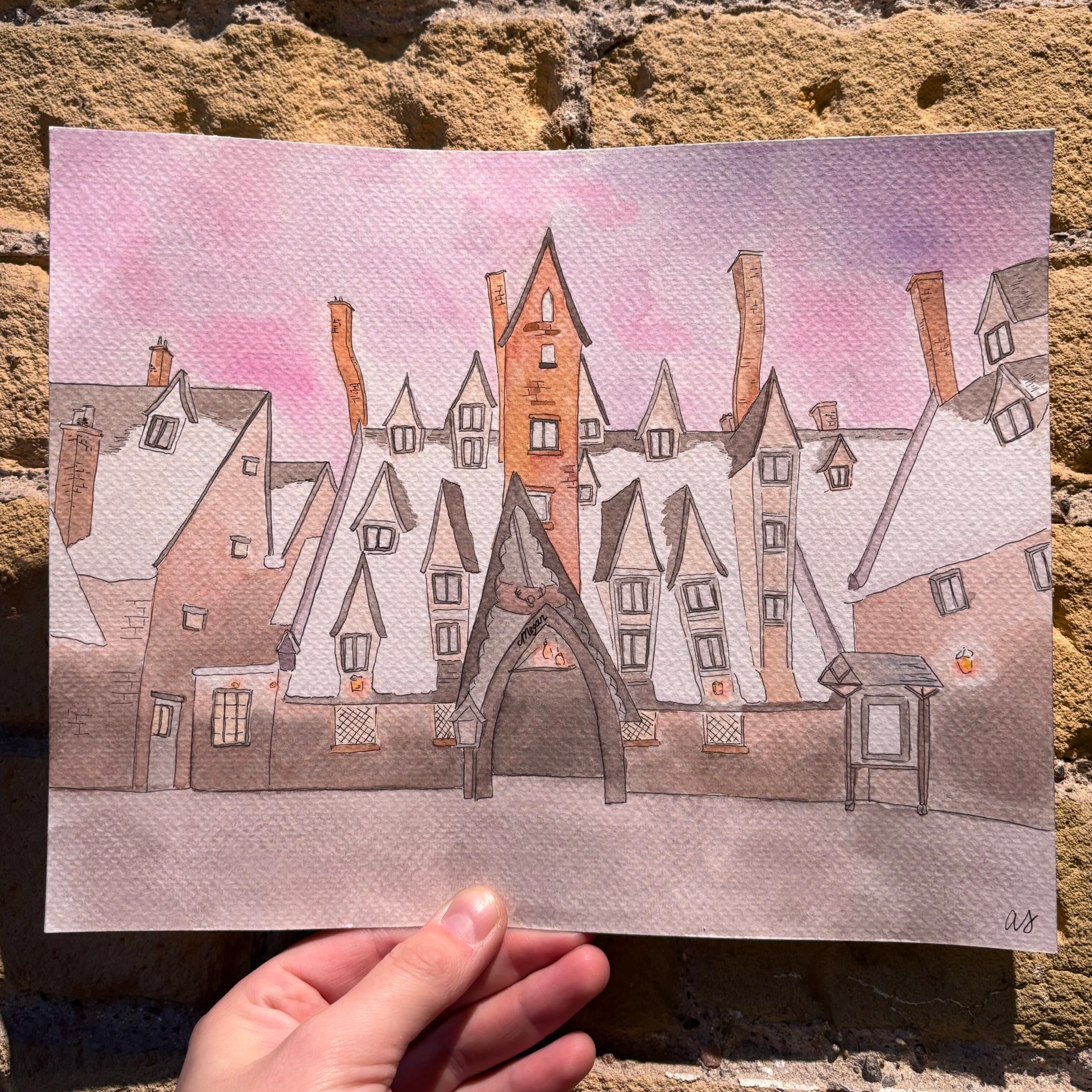 The Three Broomsticks