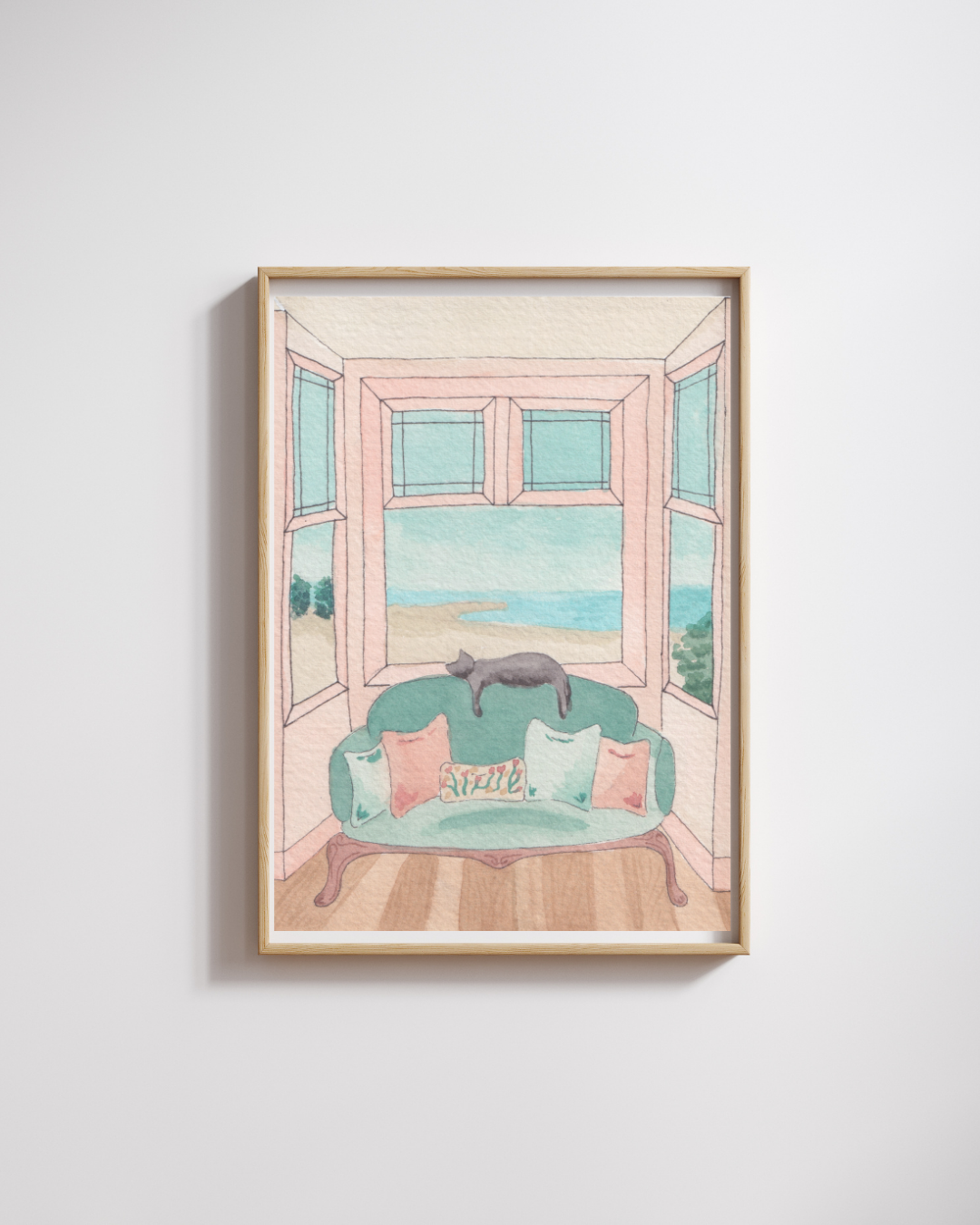 Day at the Beach Print