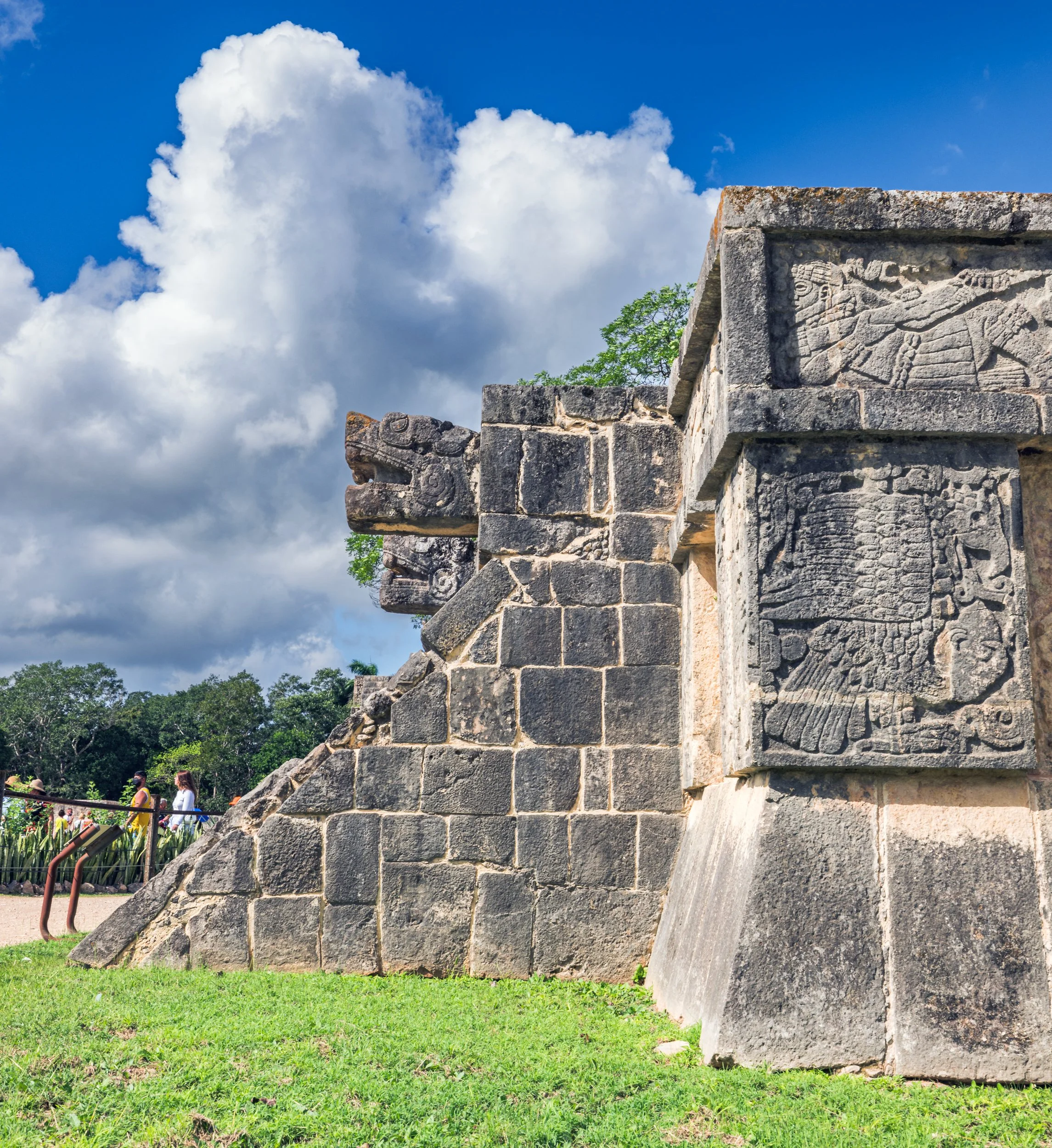 The Platform of Venus at Chichen Itza, Yucatán, Mexico