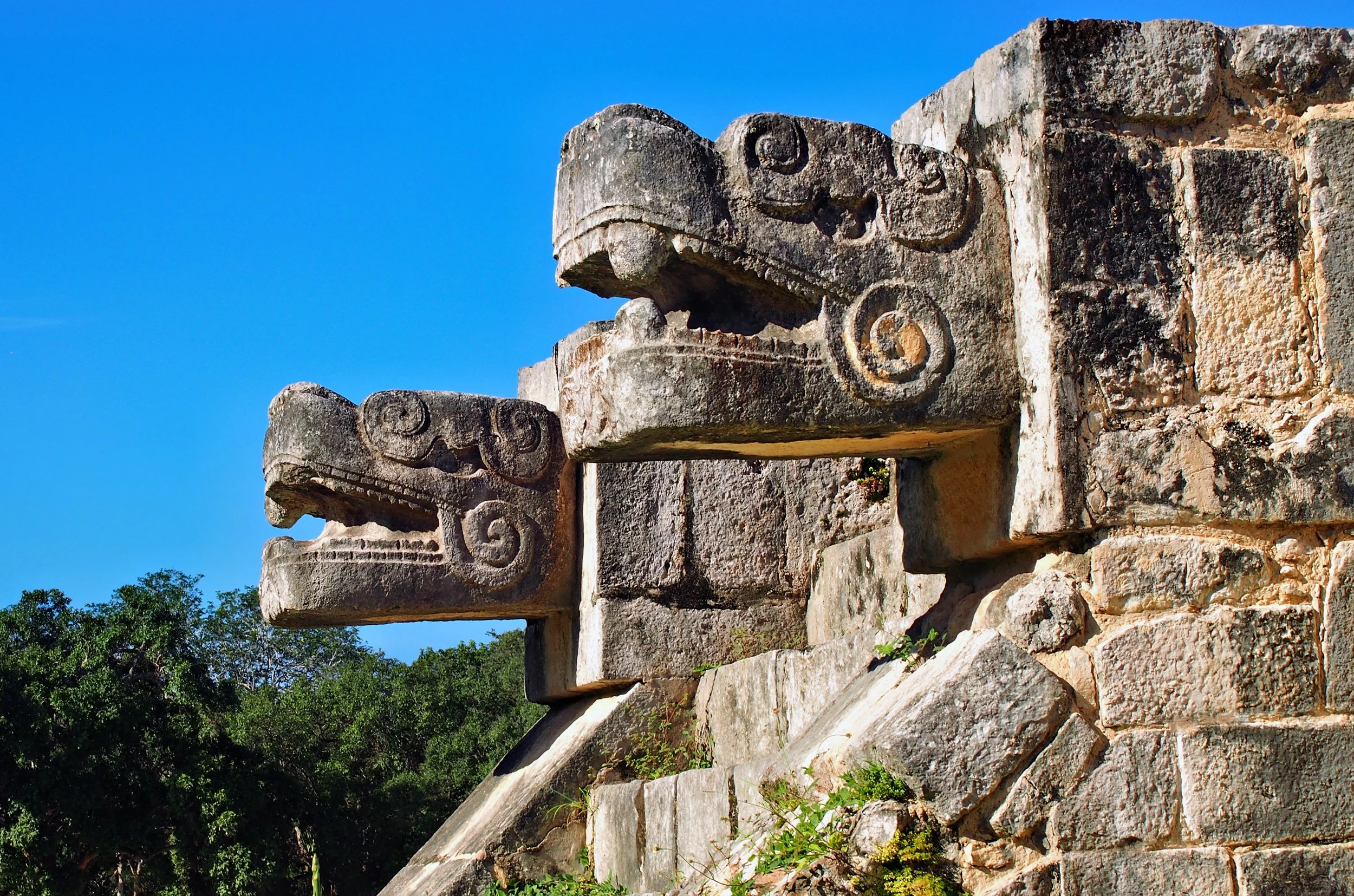 The Platform of Venus at Chichen Itza, Yucatán, Mexico