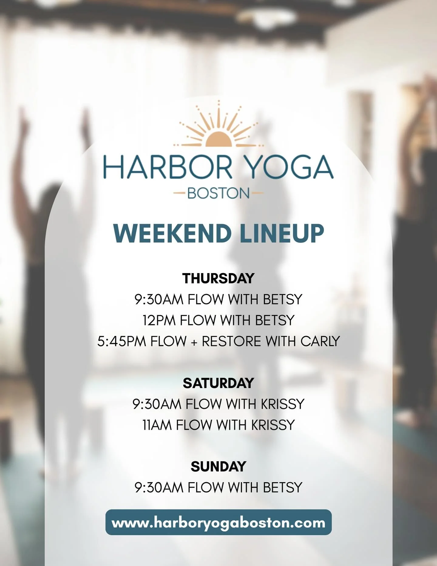 ✨WEEKEND, BABY✨
Friday is cancelled this week but don&rsquo;t worry - we&rsquo;ve got you otherwise. See you on your mat 🙏🏼