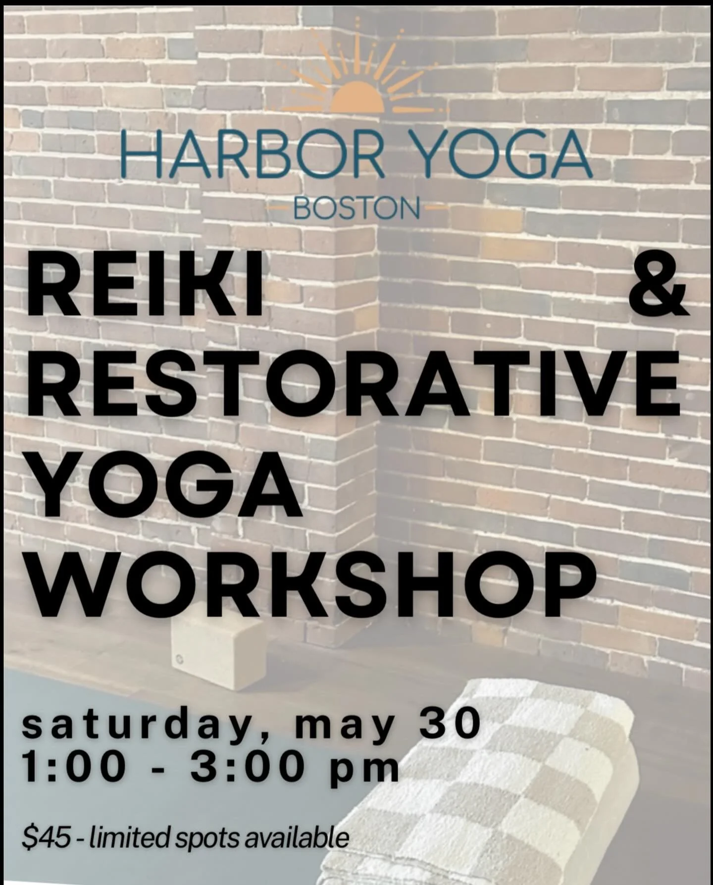 ✨REIKI + RESTORATIVE✨

Reiki &amp; Rest unfolds gently, layer by layer.

You&rsquo;ll be welcomed into a space of warmth, ease, and community, guided into restorative and yin yoga shapes while being blanketed in the healing energy of Reiki. Together,