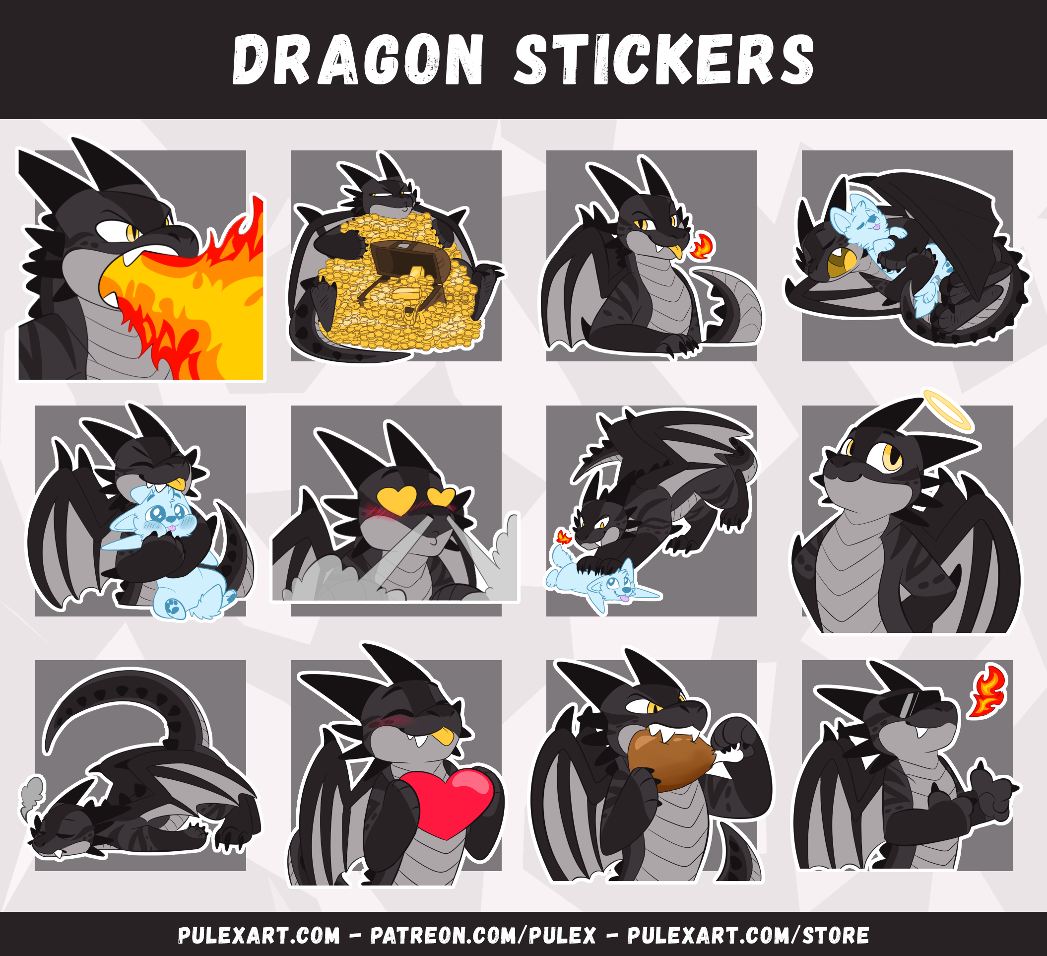 Dragon Stickers