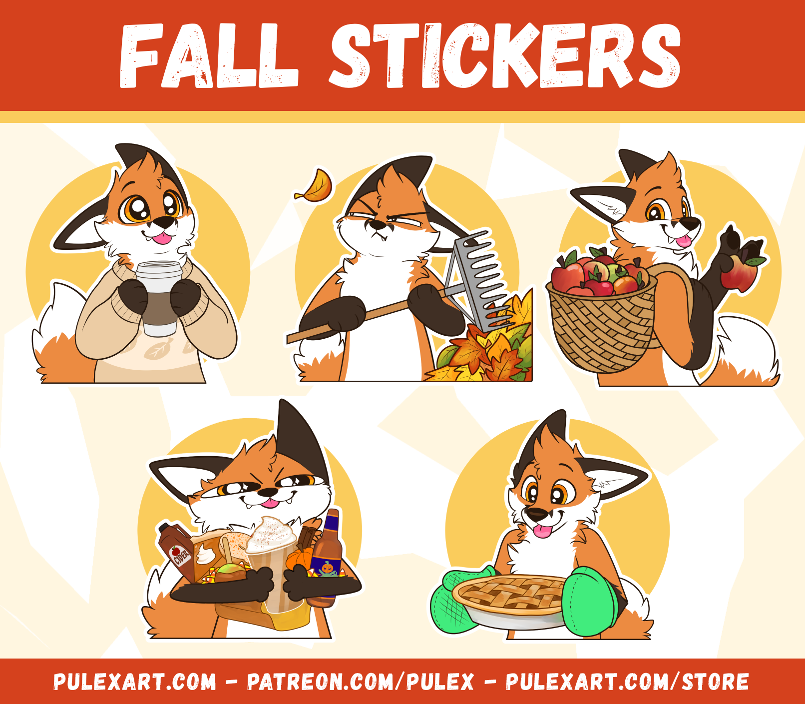 Fall Sticker Bases