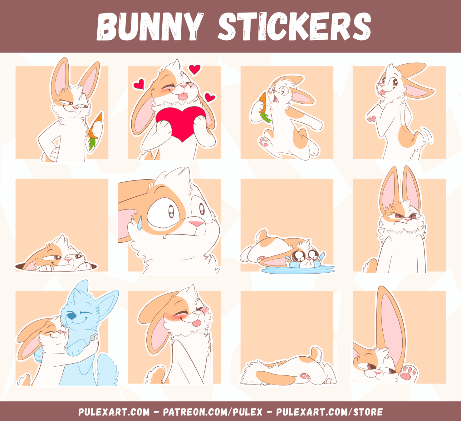 Bunny Stickers