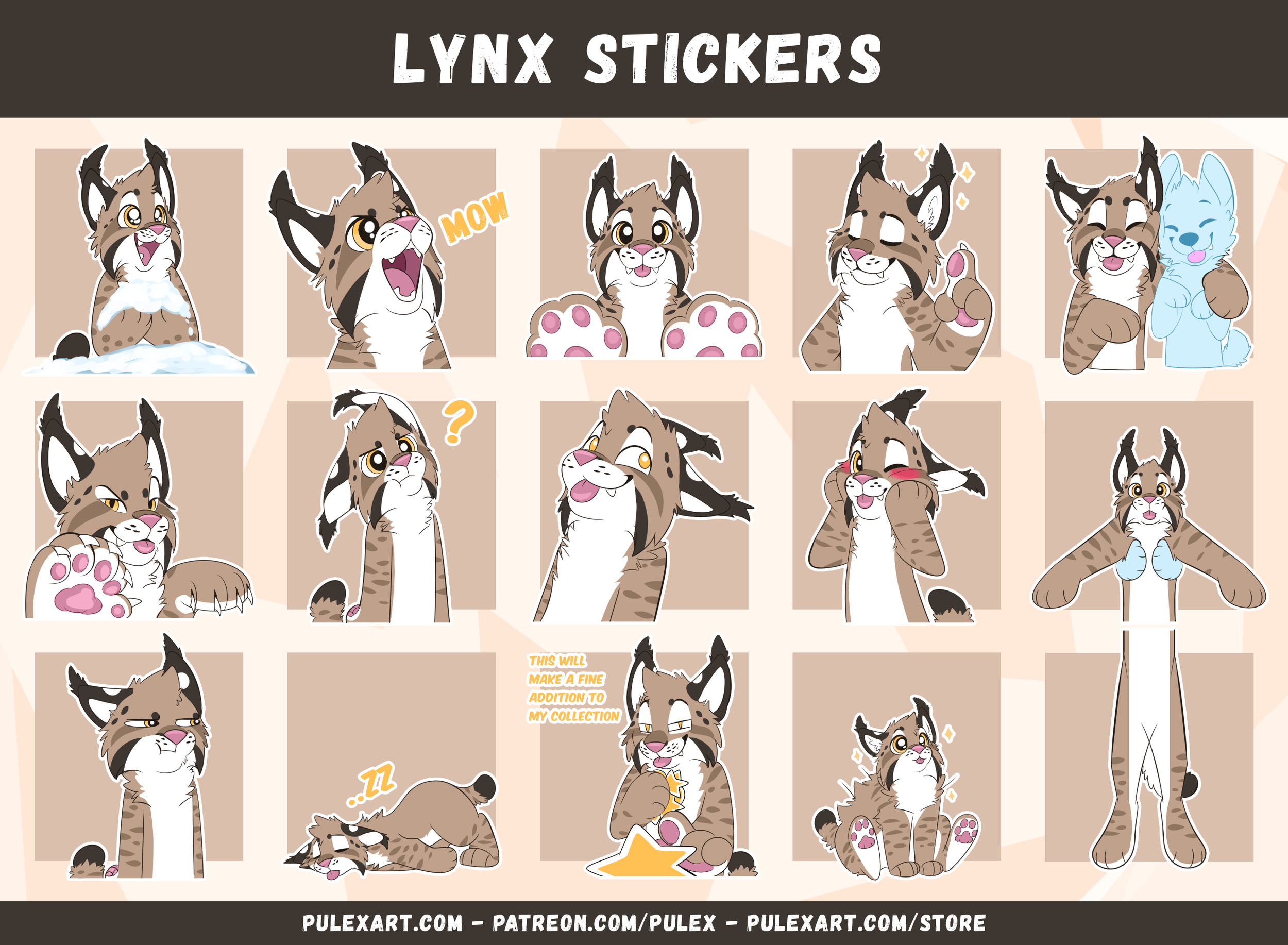 Lynx Sticker Bases