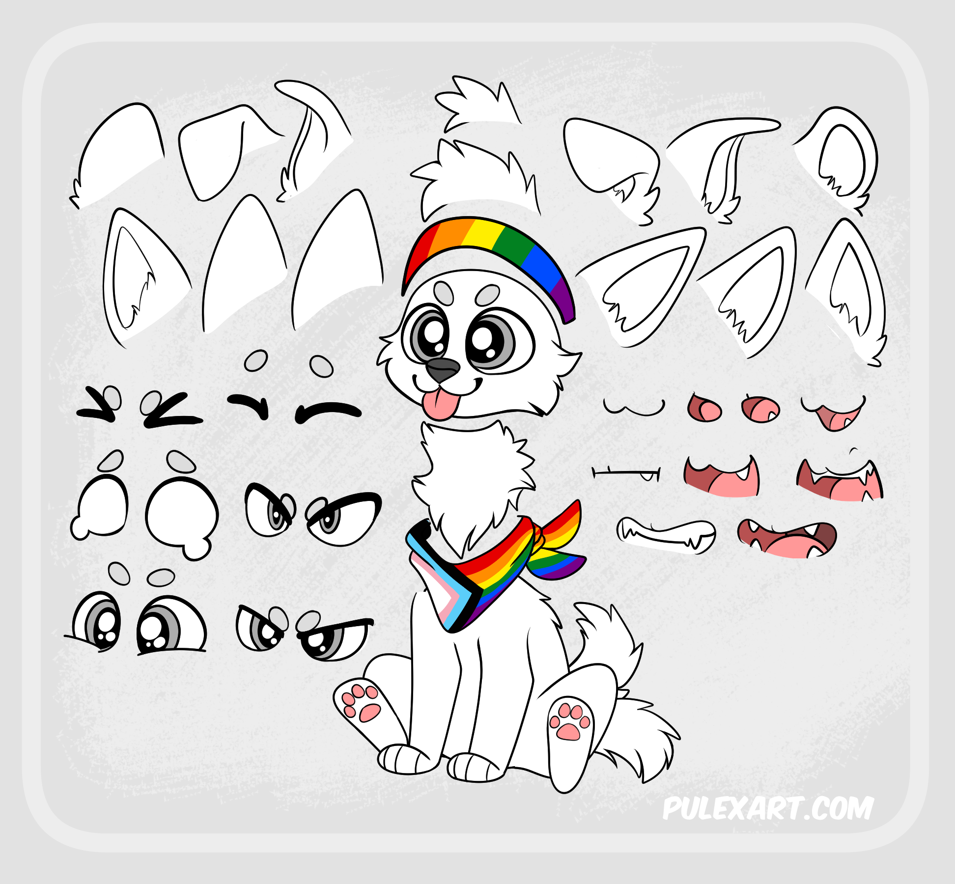 Pride Puppy PNGTuber