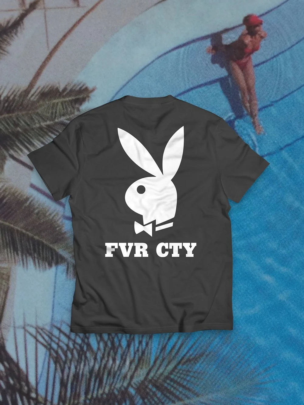 Favor City - The Bunny Tee - Black