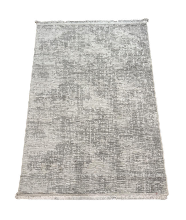 Grey Textured Rug