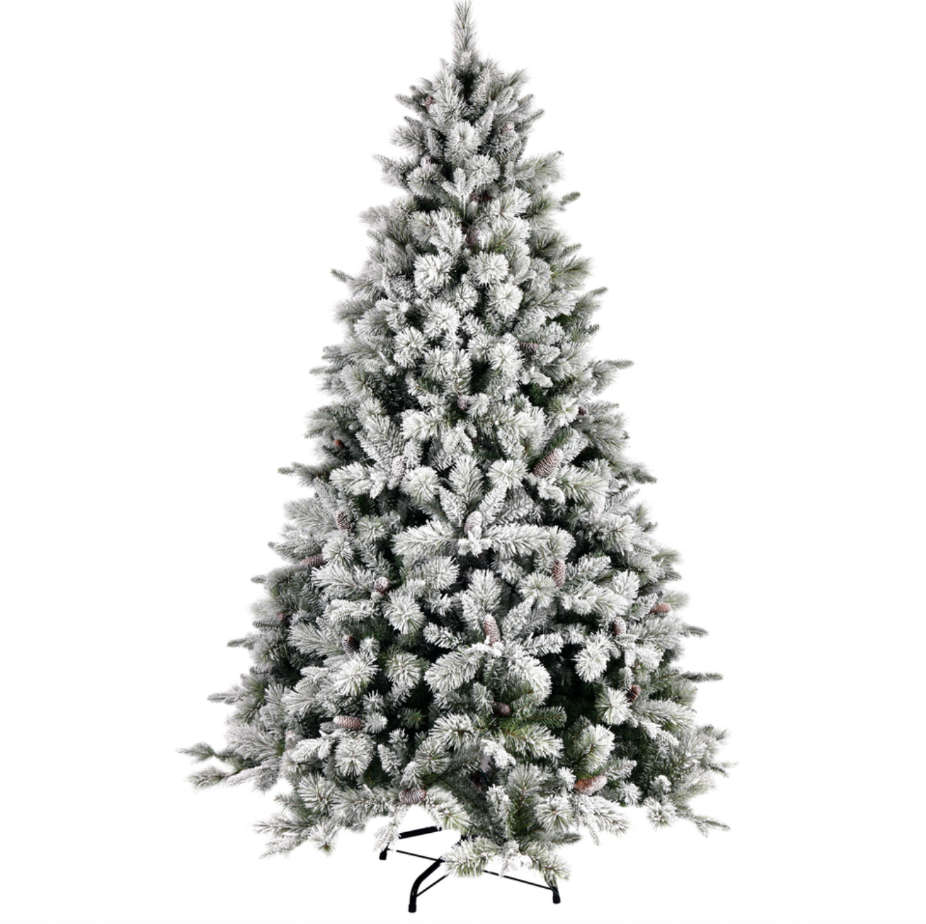 4.5' x 34" Flocked Ellis Pine 607 Tips