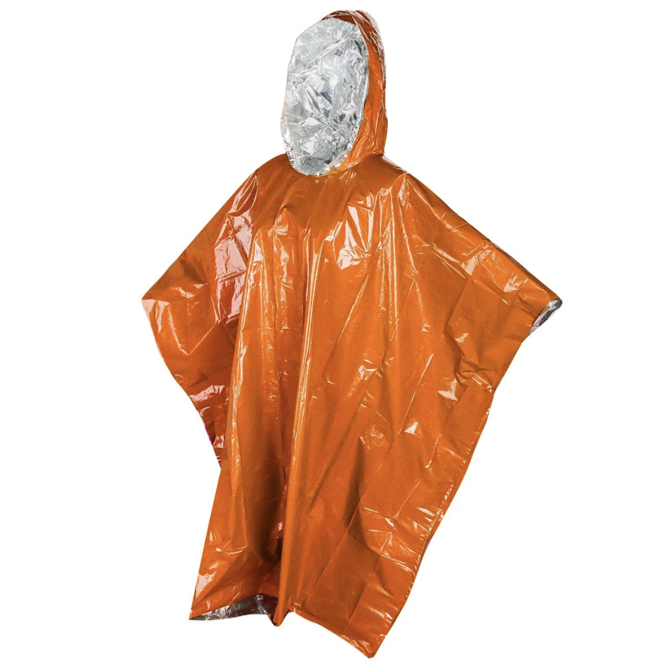 Orange Poncho
