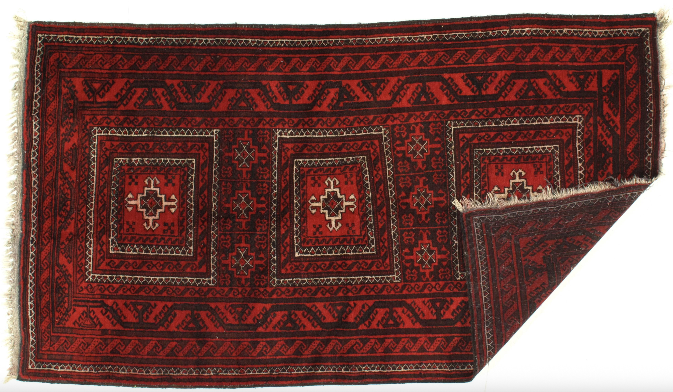 Red Patterned Rug