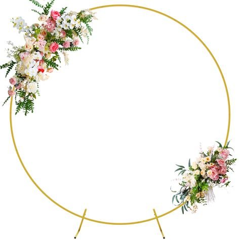 Gold Circle Arch
