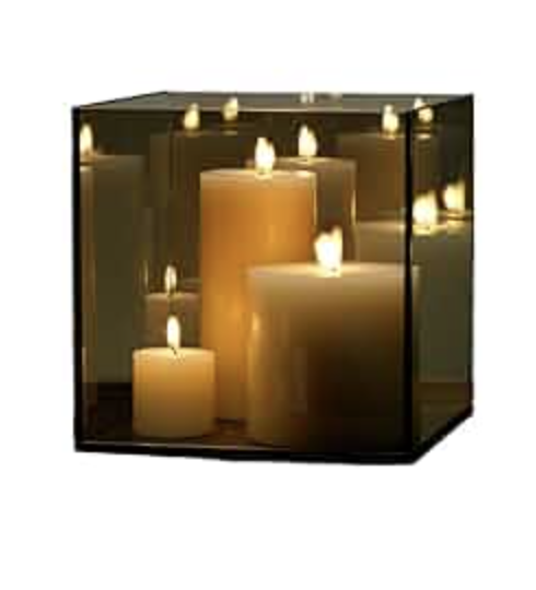 Reflective Mirror Candle Holder