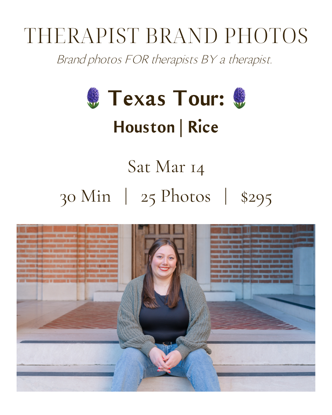 TX Tour: HOUSTON March 2026 Brand Photoshoot