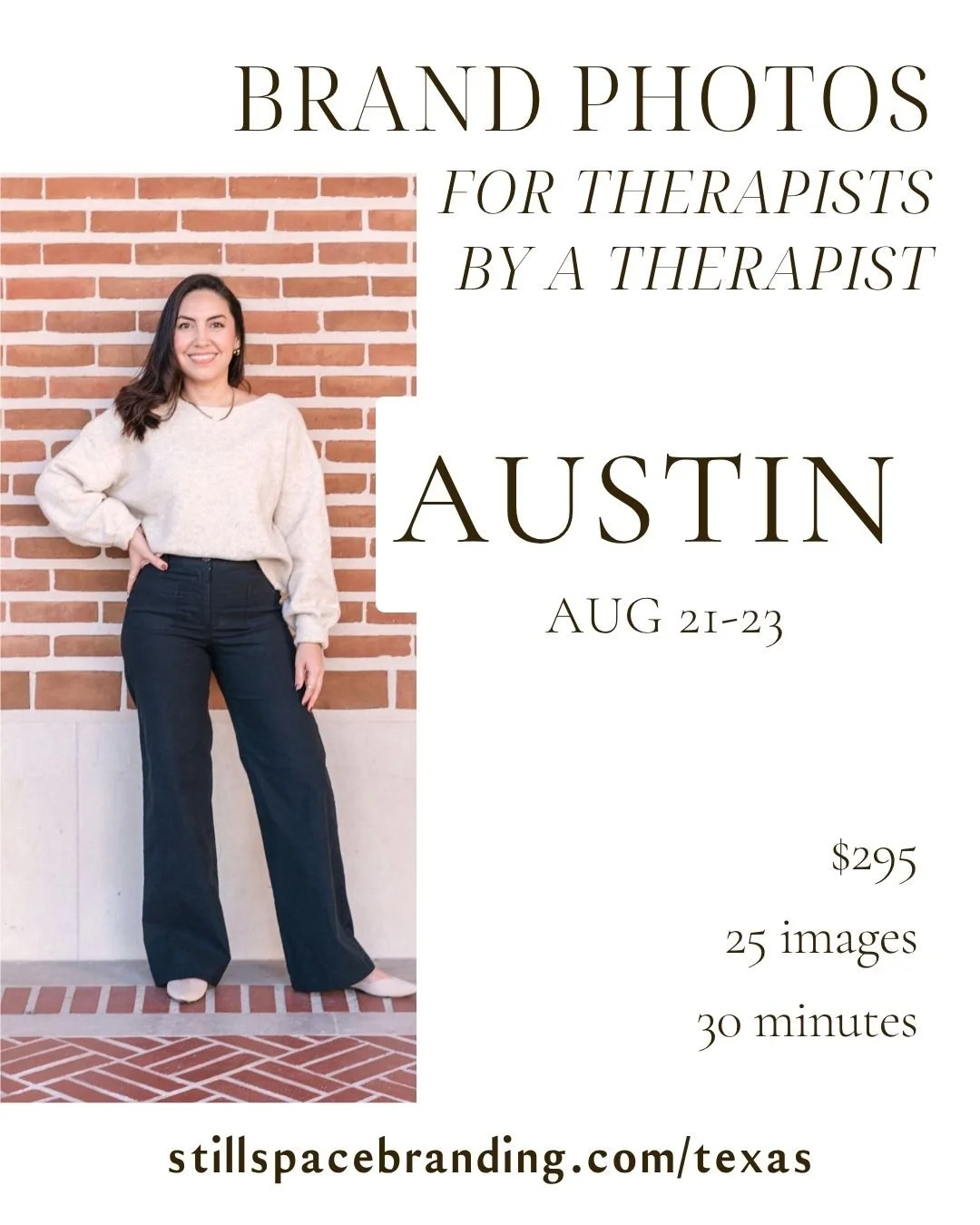 AUSTIN August 2026 Brand Photoshoot Special