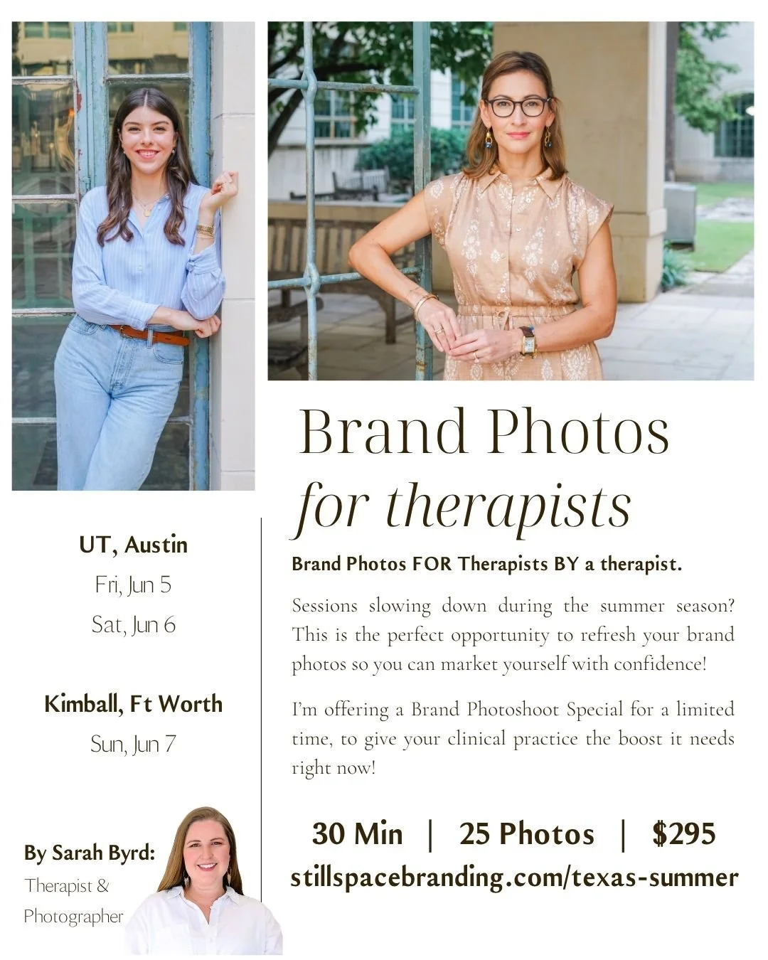 Texas Summer  2026 Brand Photoshoot Special