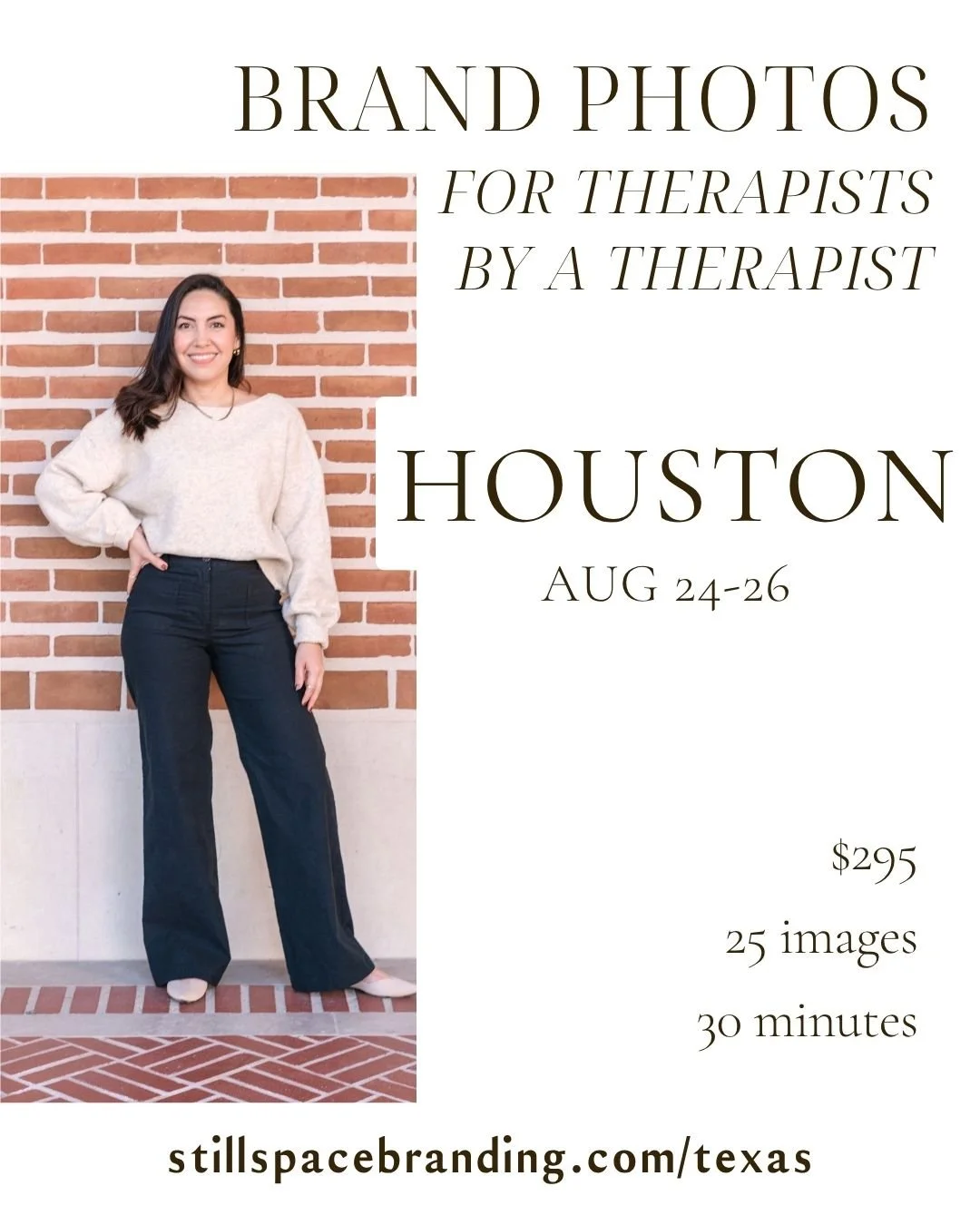 HOUSTON August 2026 Brand Photoshoot Special