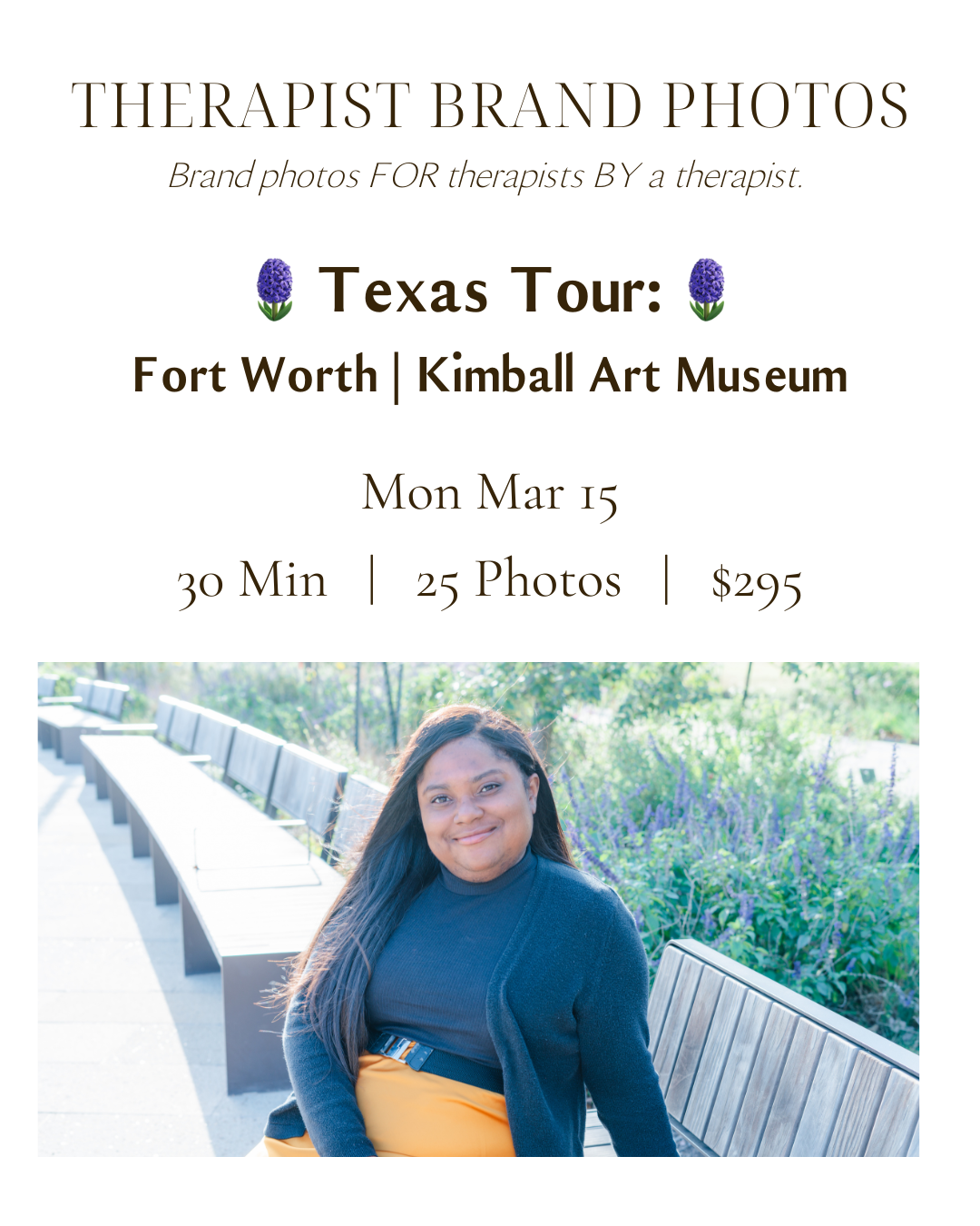 TX Tour: FORT WORTH March 2026 Brand Photoshoot