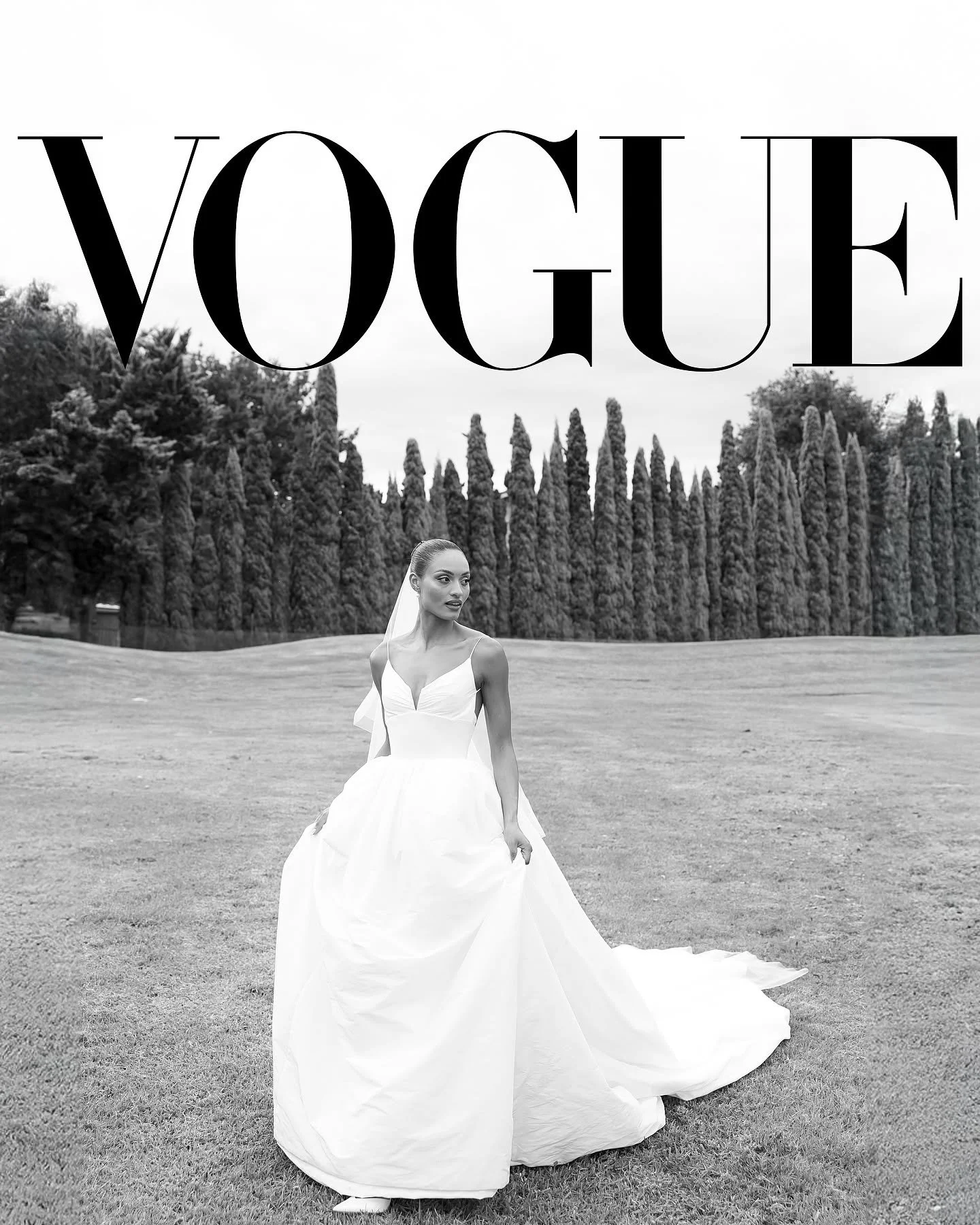 Nonny &amp; Mark&rsquo;s nuptials🤍 - in @vogueaustralia