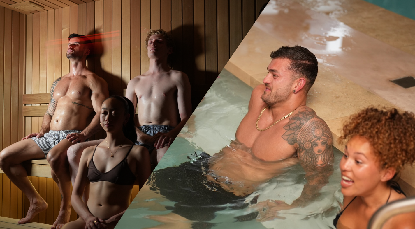 Finnish sauna and cold plunge