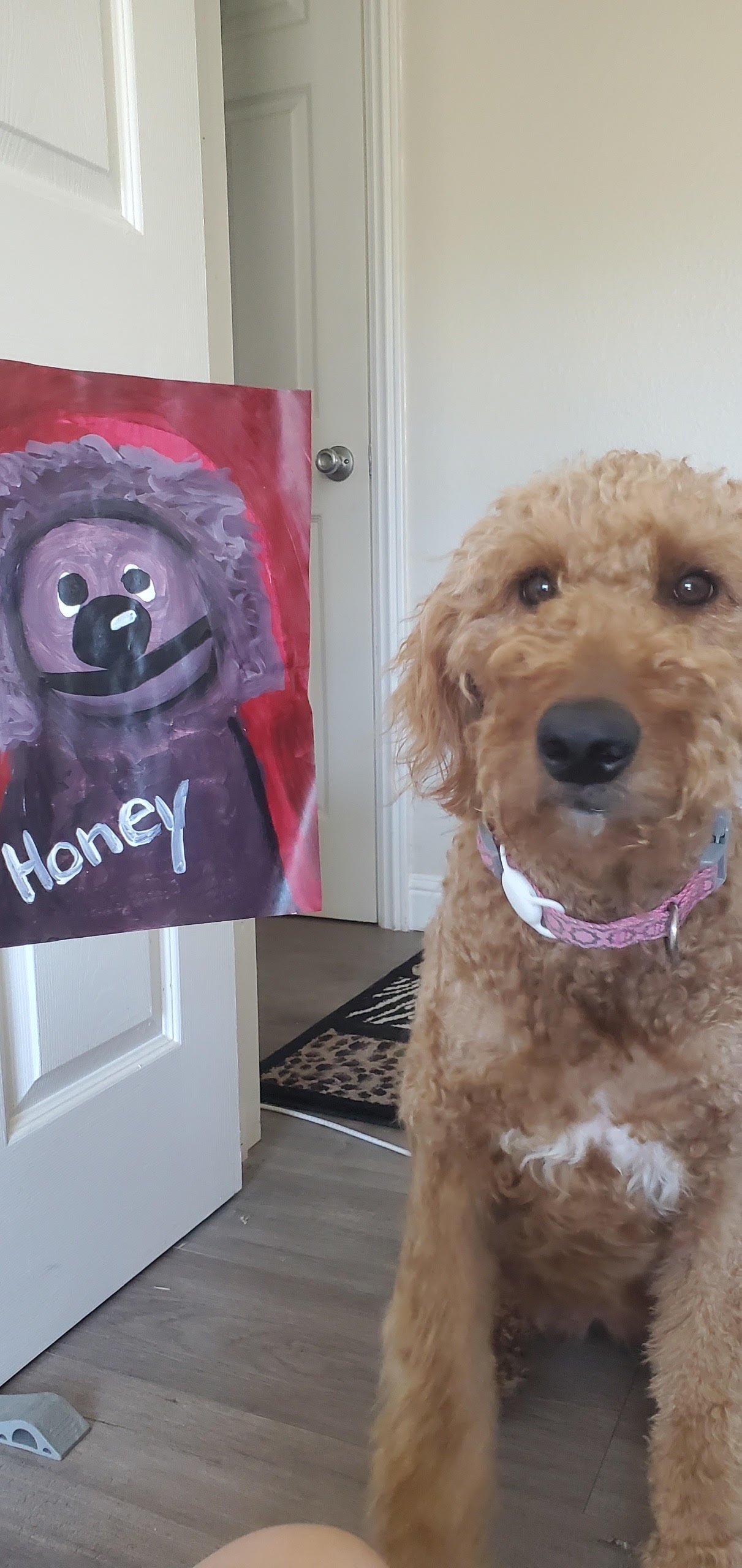 Personalized painting by Allie