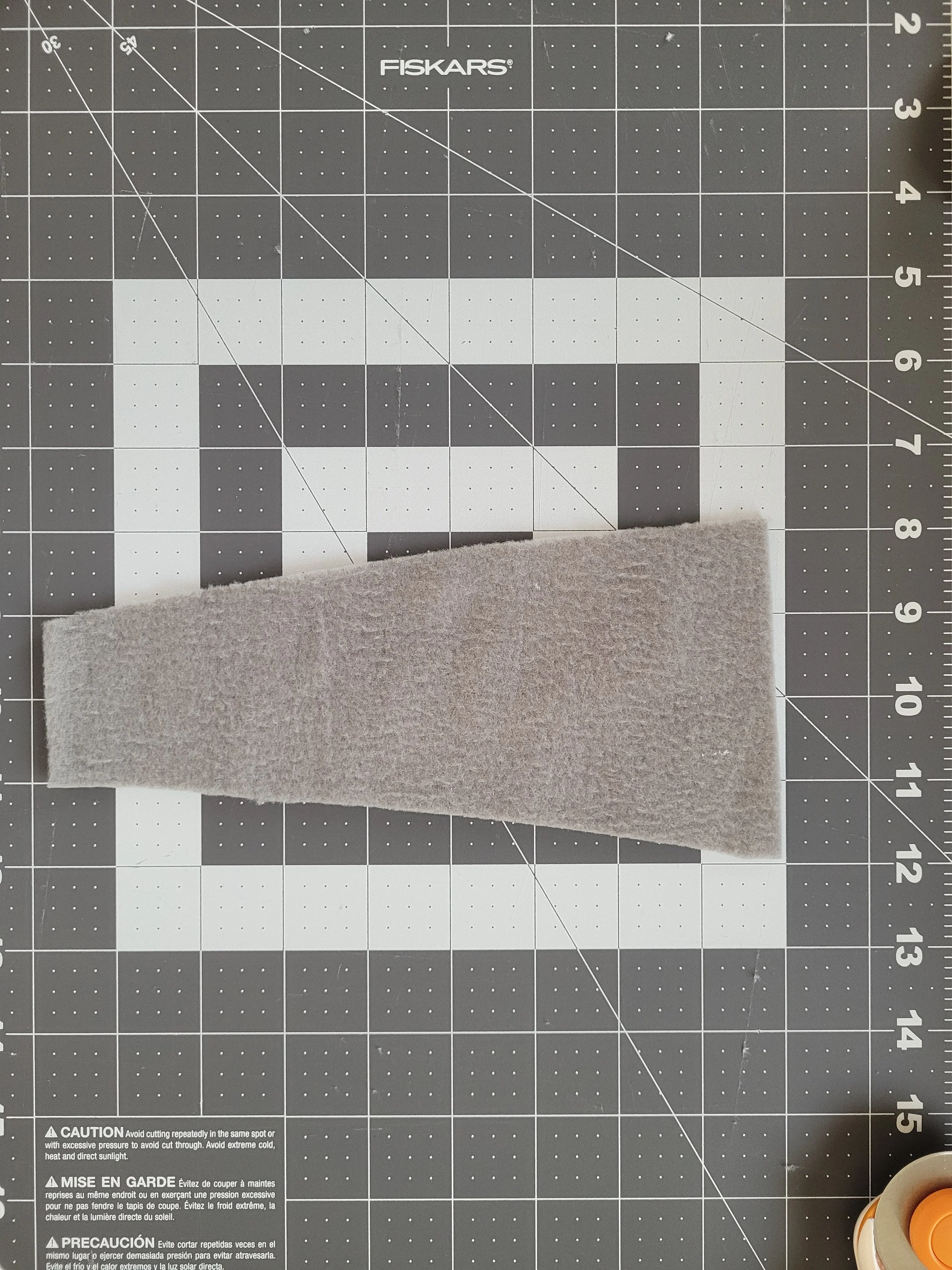 One of a series of images taken as instruction for how to sew the rat bodies together.