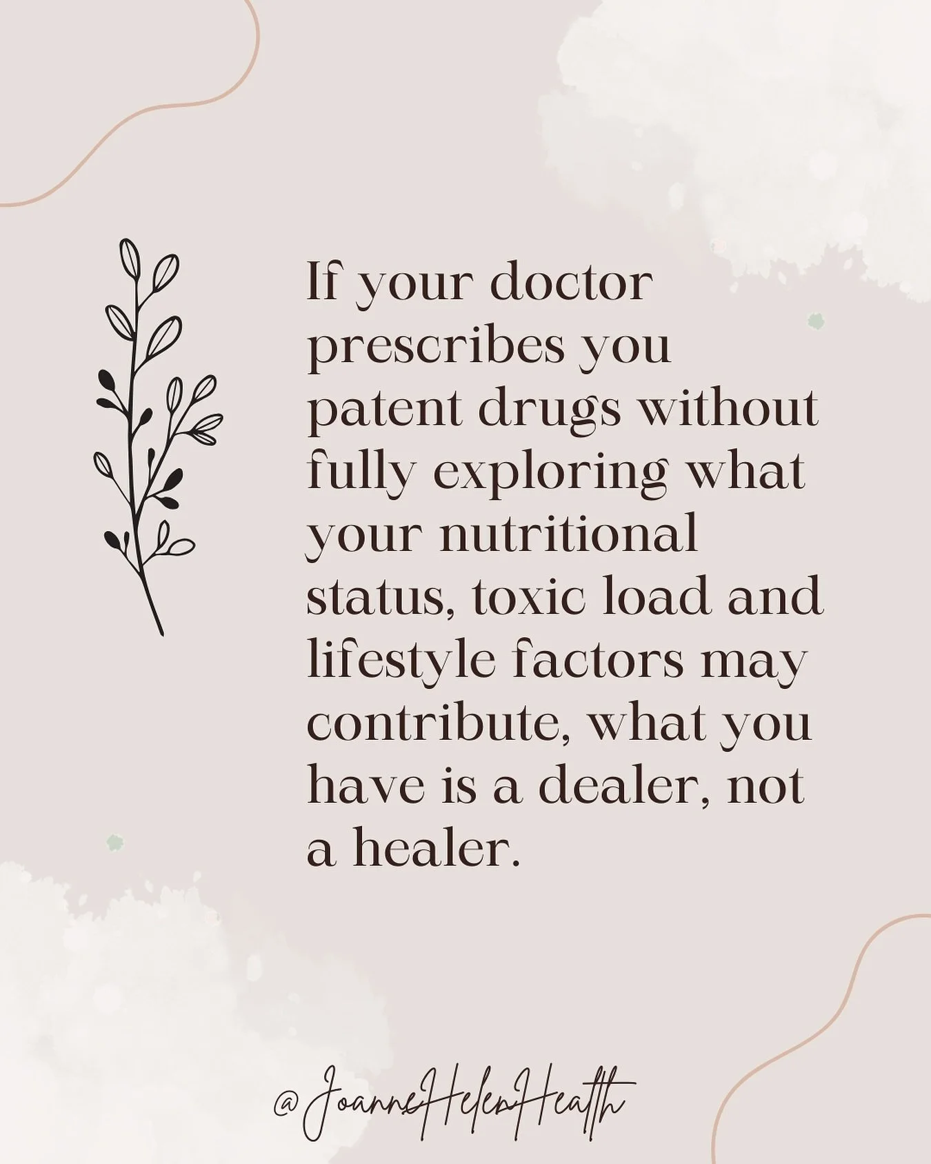 Why are GPs so quick to prescribe drugs?? 🤔 
💊 Medical training is pharmacologically focused. Nutrition, detoxification, and lifestyle modification typically receive minimal attention in medical school - around half a day. 
⏰ Doctors in mainstrea