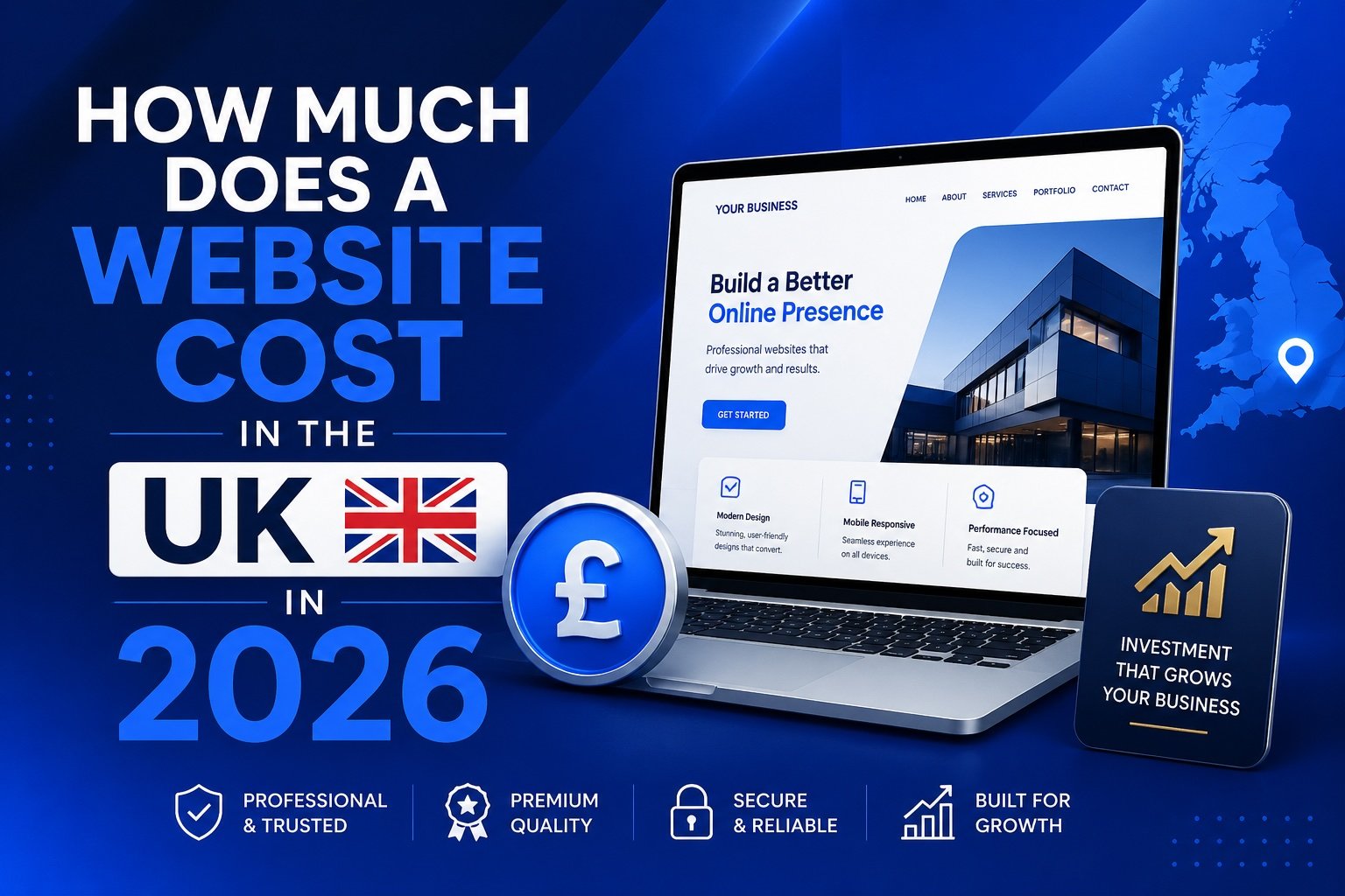 How much does a website cost in the UK in 2026?